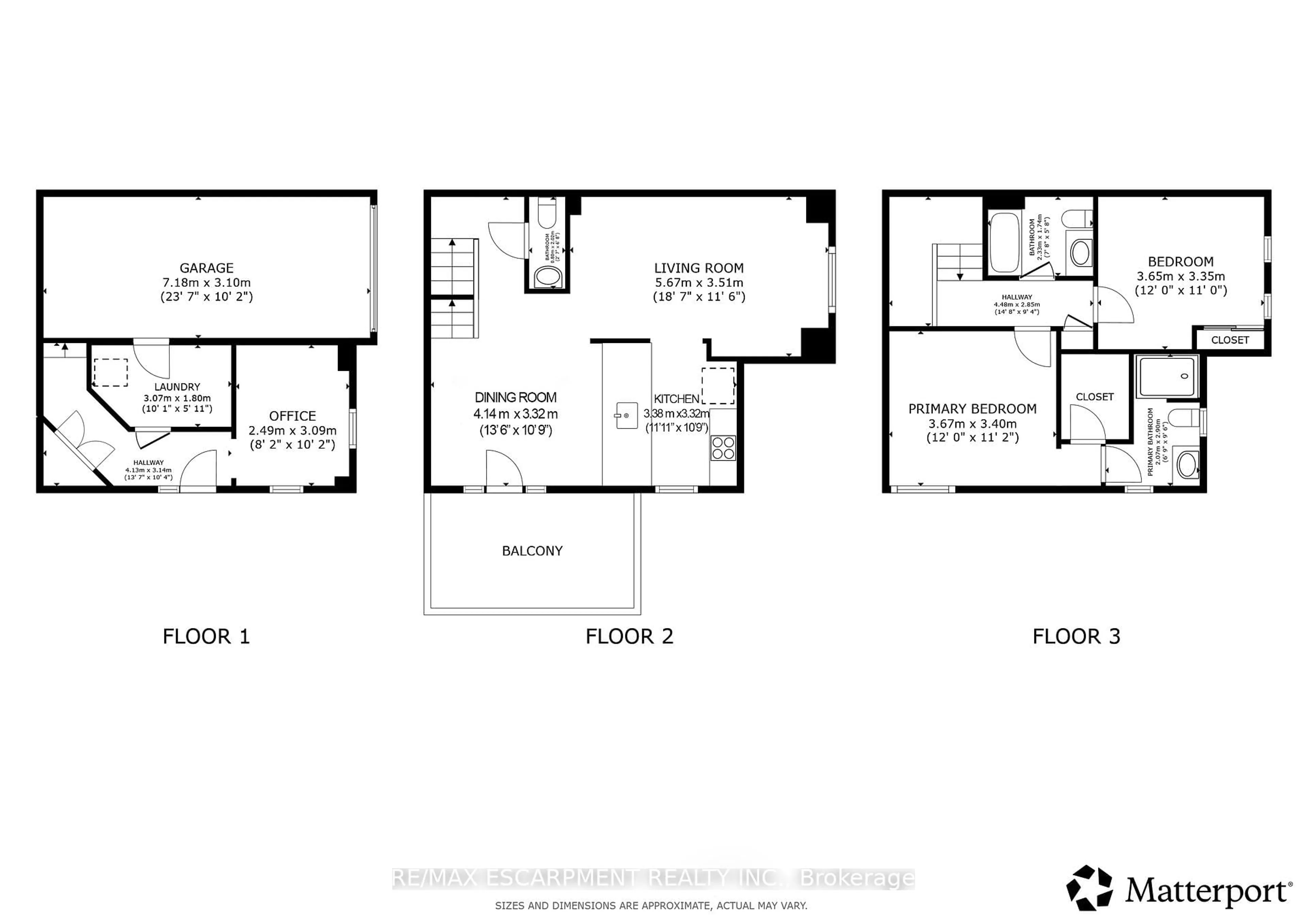 Floor plan for 656 Frank Pl, Milton Ontario L9T 0P8
