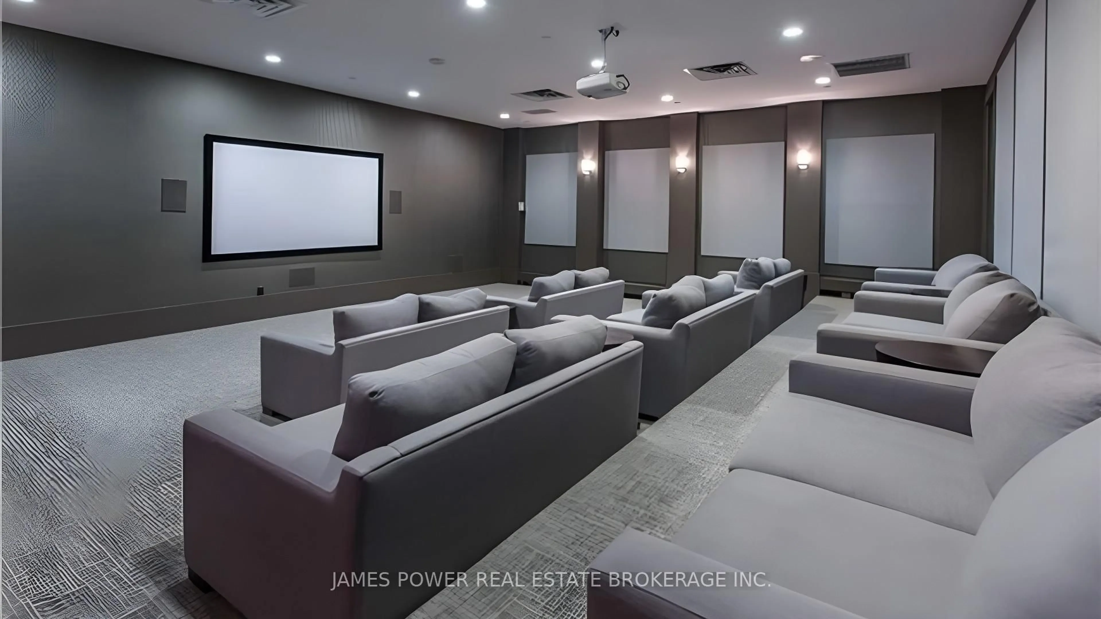 Home theater for 2200 Lake Shore Blvd #1007, Toronto Ontario M8V 1A4