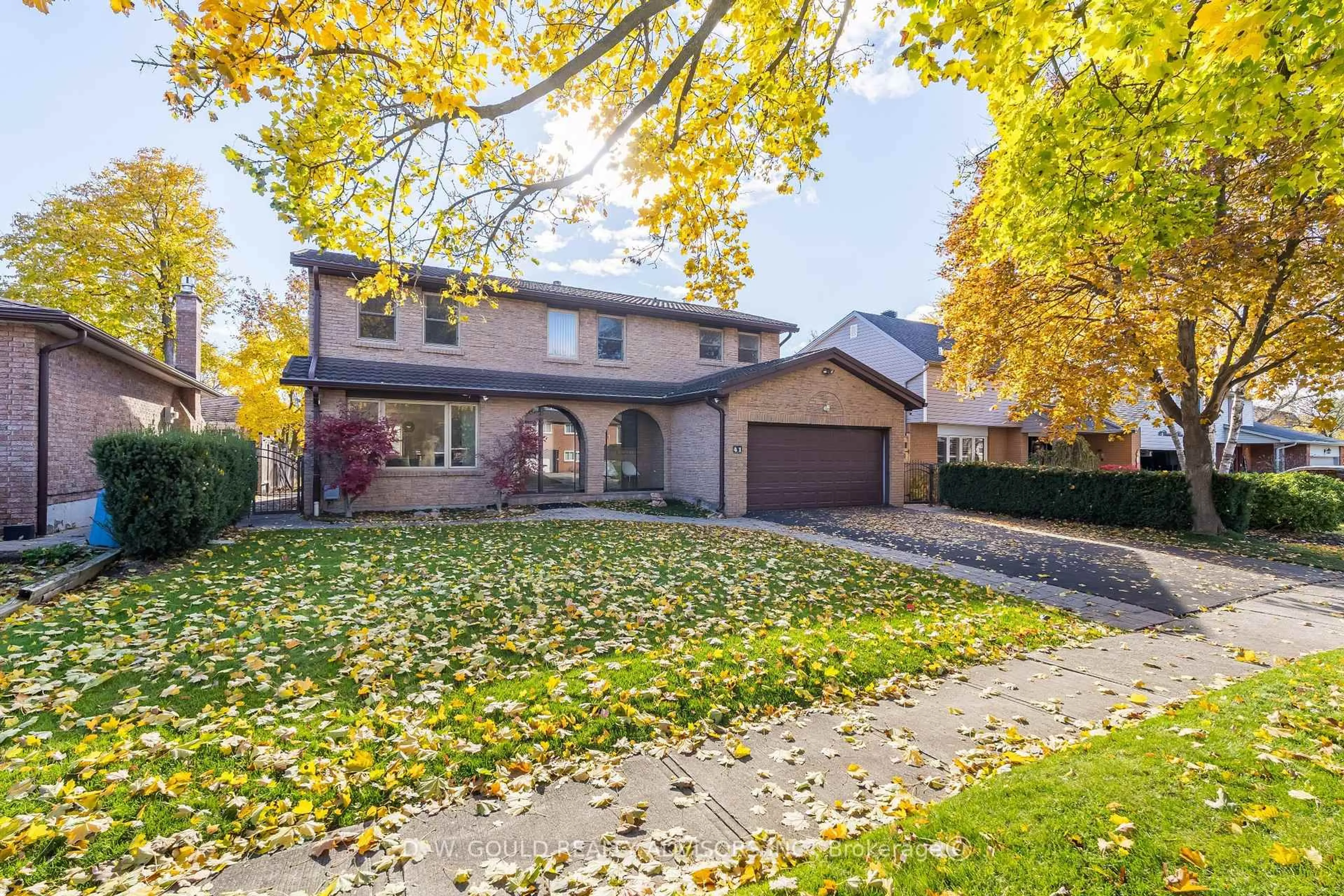 Home with brick exterior material, street for 41 Cleaveholm Dr, Halton Hills Ontario L7G 3E3