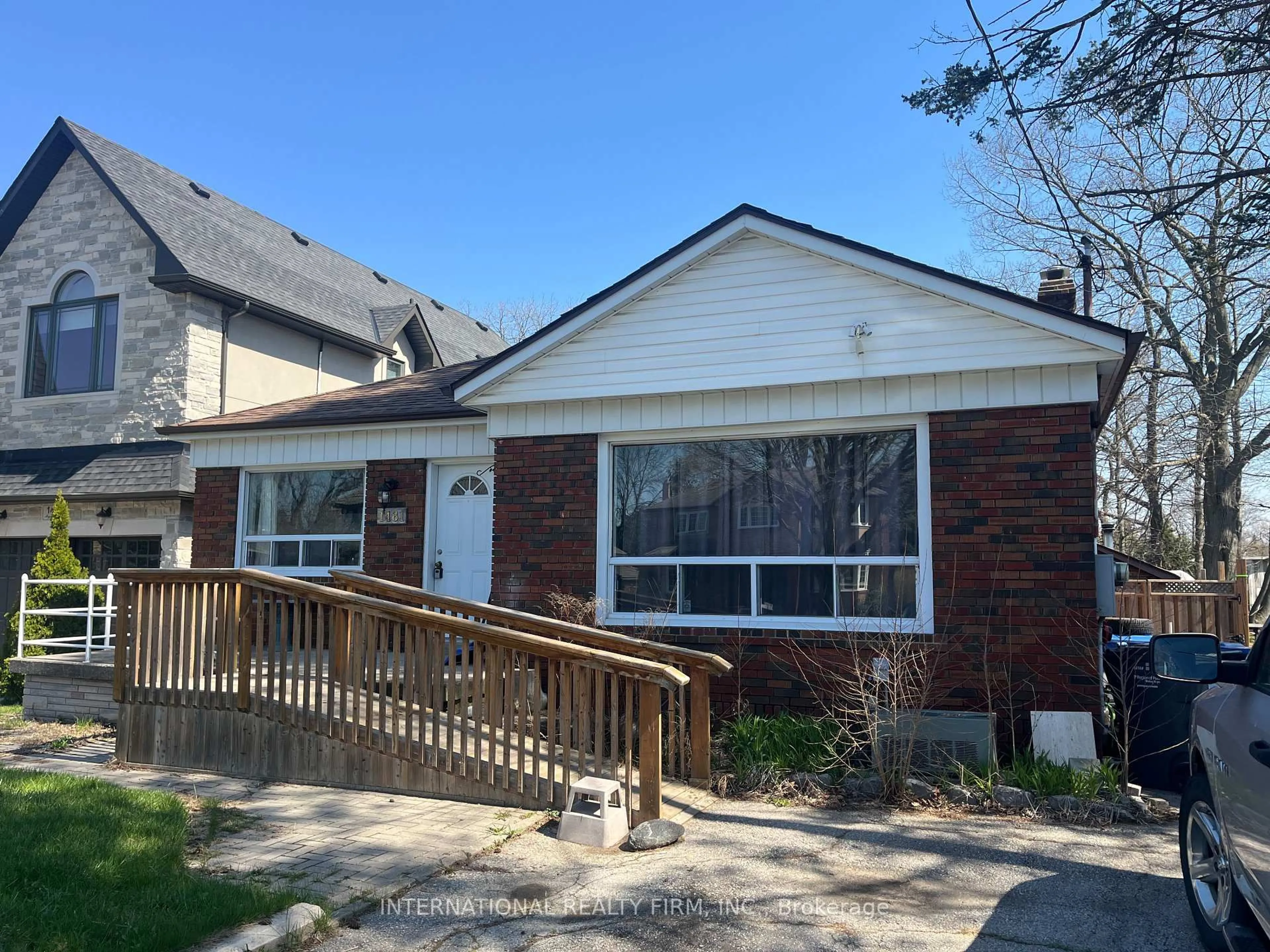 Home with brick exterior material, street for 1481 Myron Dr, Mississauga Ontario L5E 2N5