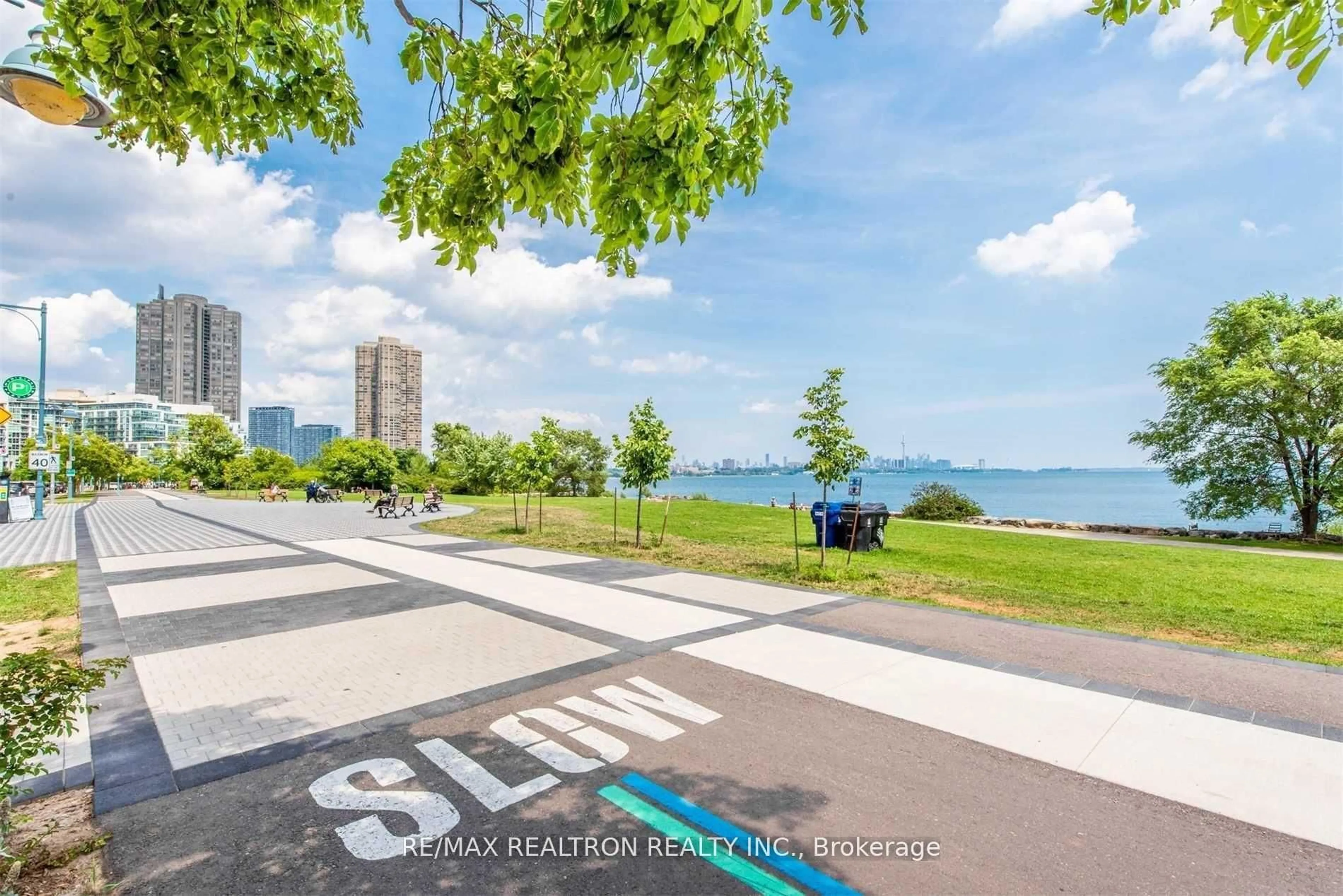 Patio, water/lake/river/ocean view for 58 Marine Parade Dr #606, Toronto Ontario M8V 4G1