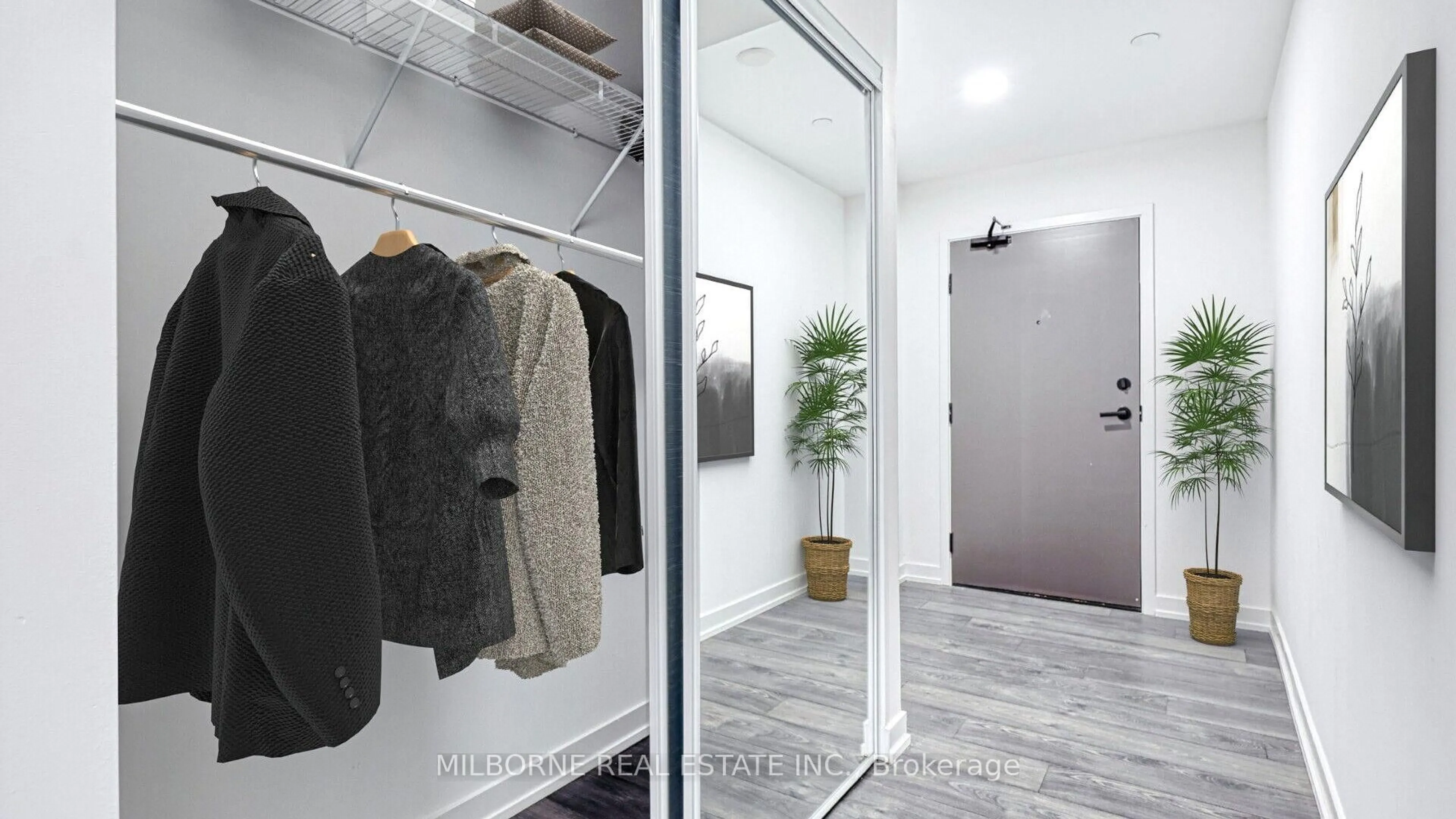 Indoor entryway for 57 Brock Ave #206, Toronto Ontario M3H 3N2