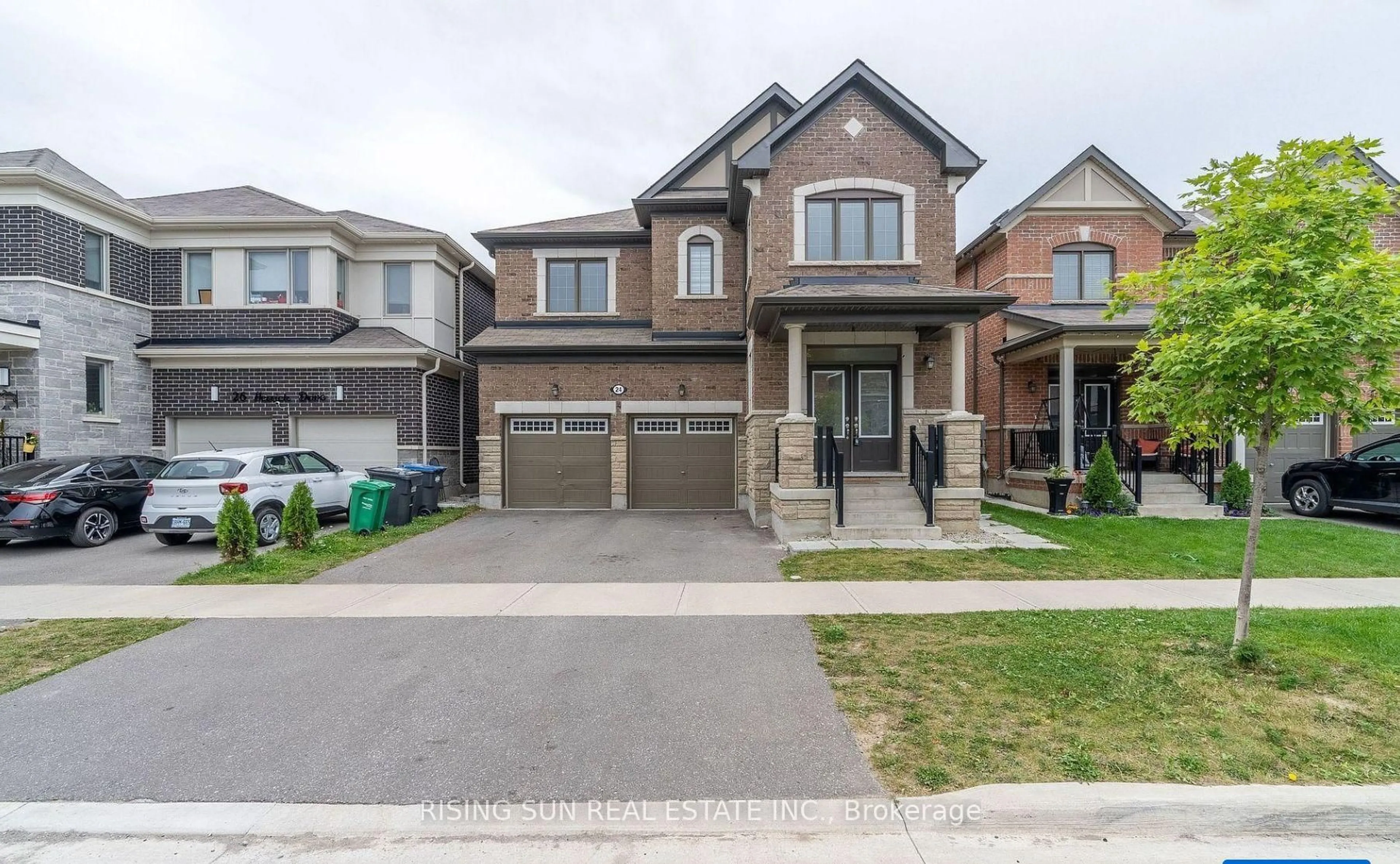 Home with brick exterior material, street for 24 Herrick Dr, Brampton Ontario L7A 5G2