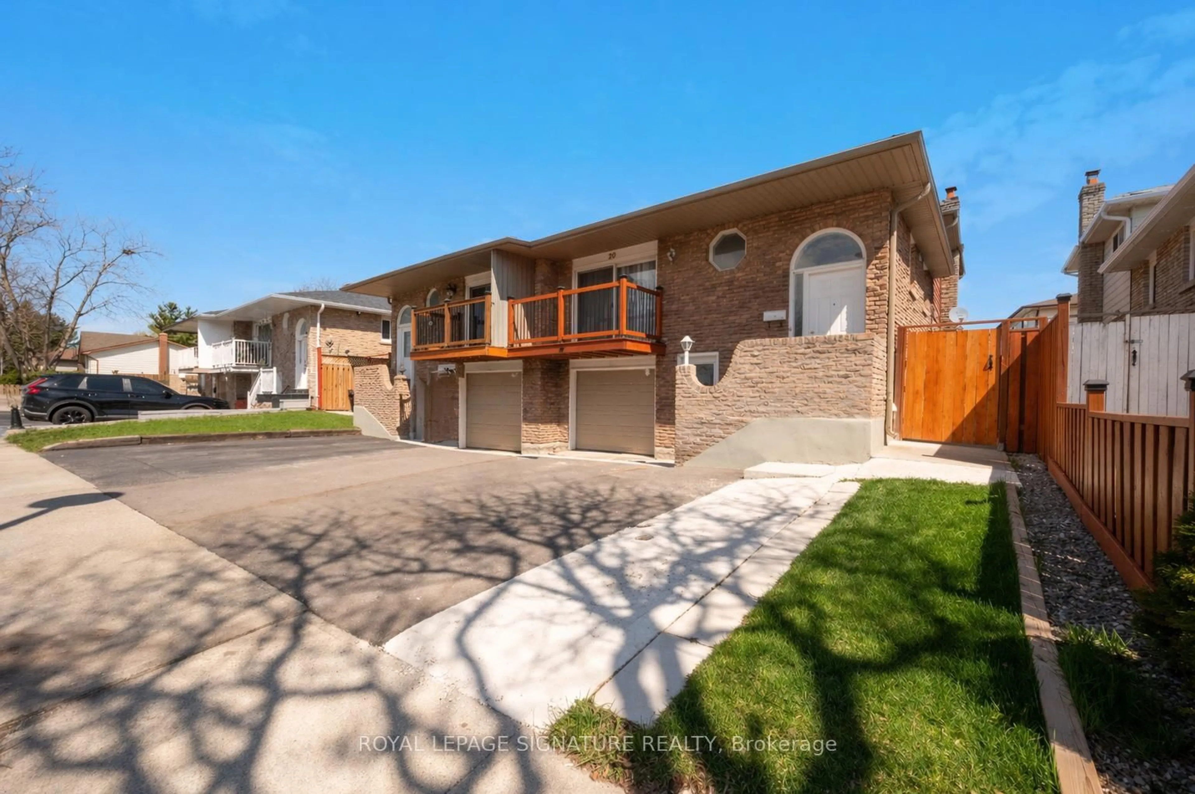 Home with brick exterior material, street for 23 Abell Dr, Brampton Ontario L6V 2W1