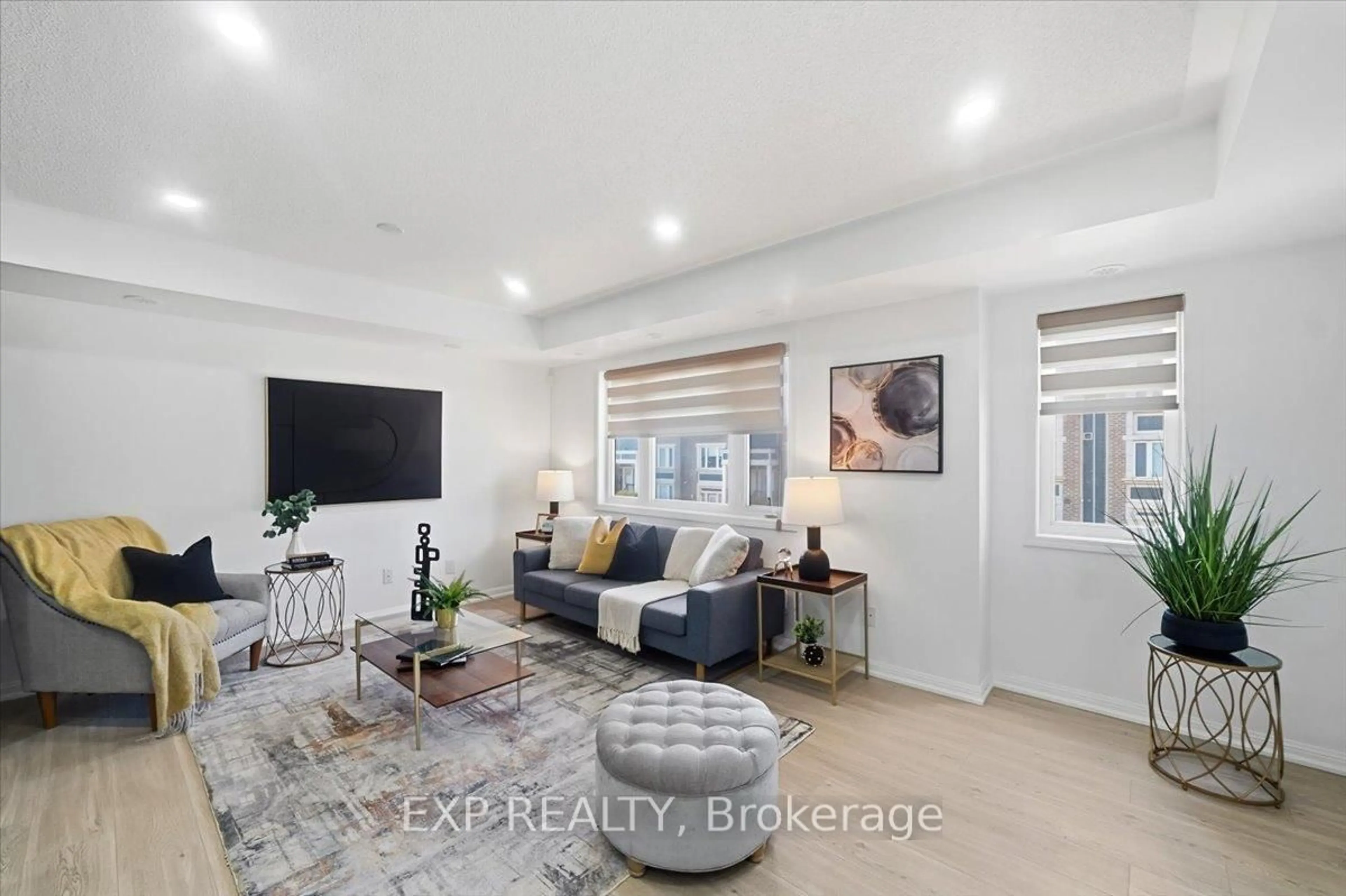 Living room with furniture, unknown for 250 Sunny Meadow Blvd #197, Brampton Ontario L6R 3Y6