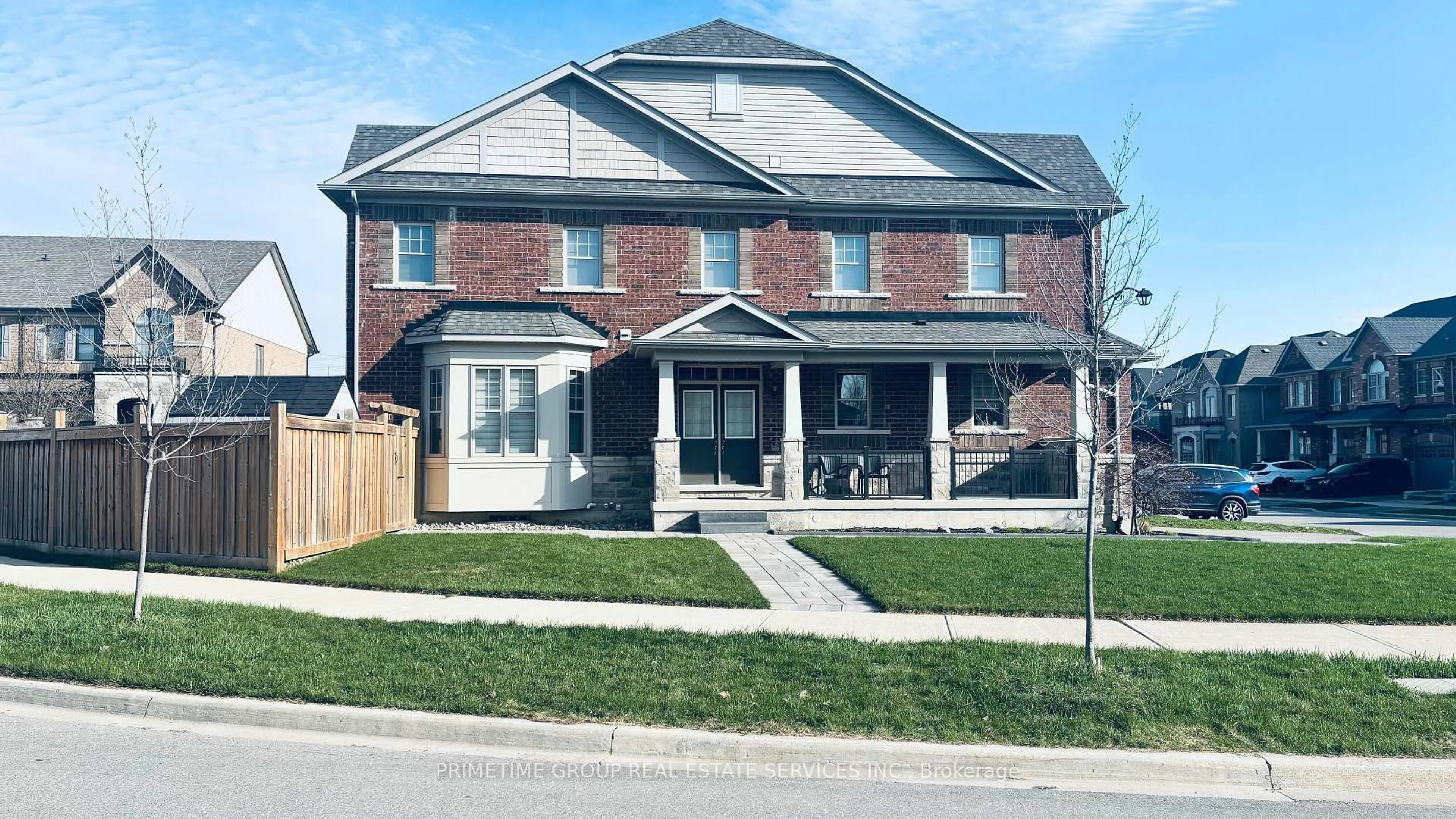 Home with brick exterior material, street for 121 Morra Ave, Caledon Ontario L7E 4K6