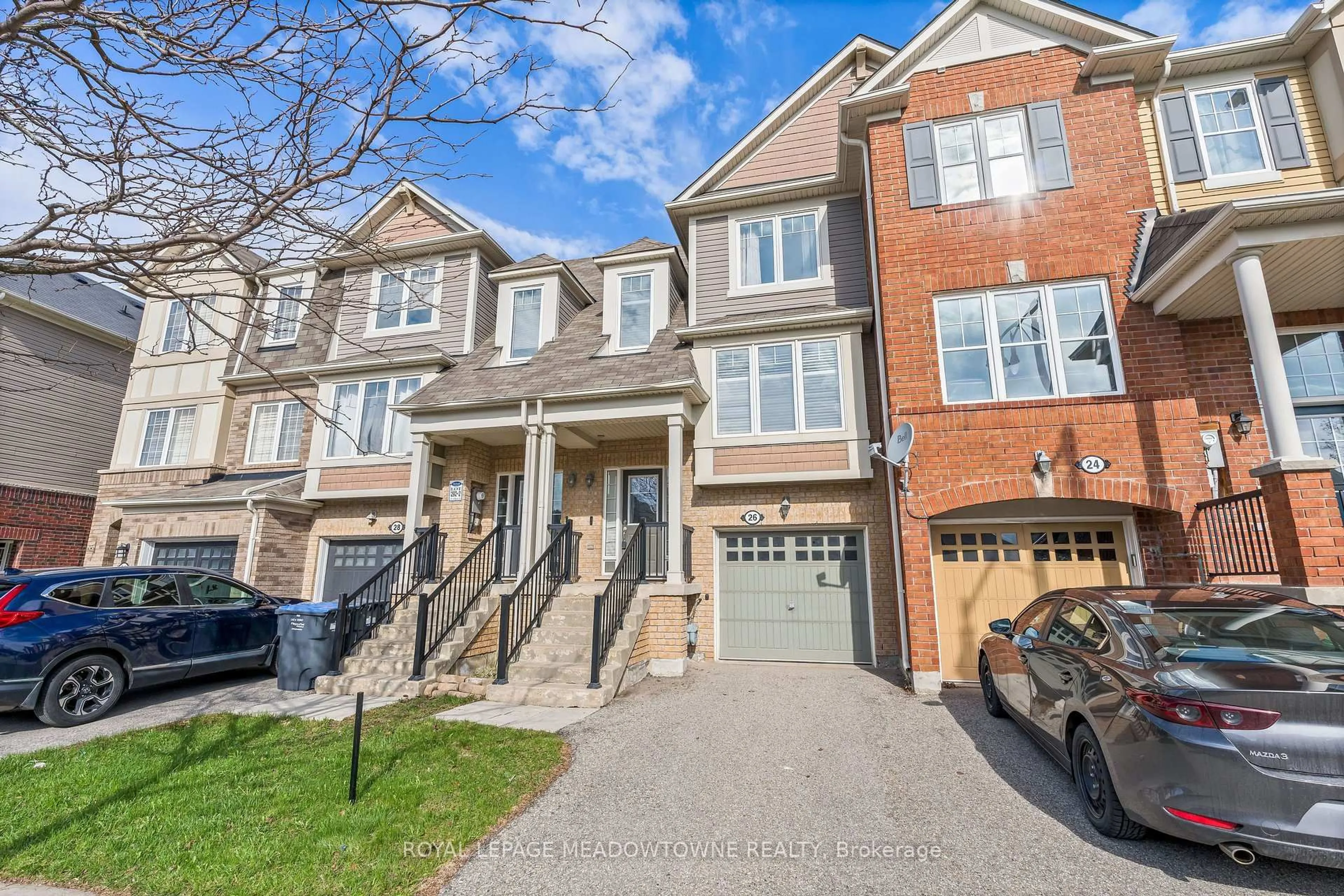 Home with brick exterior material, street for 26 Lathbury St, Brampton Ontario L7A 0R5