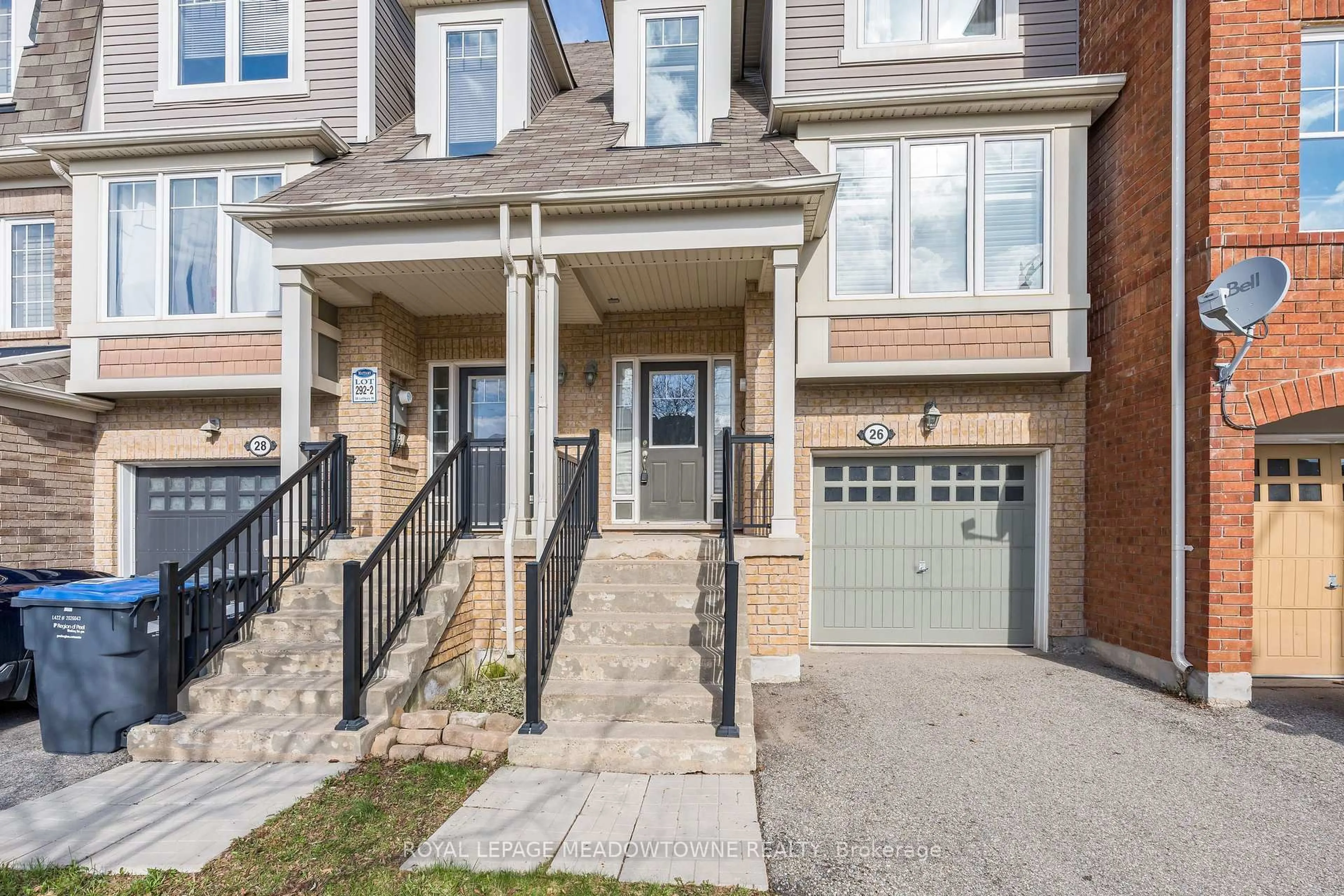 Home with brick exterior material, street for 26 Lathbury St, Brampton Ontario L7A 0R5