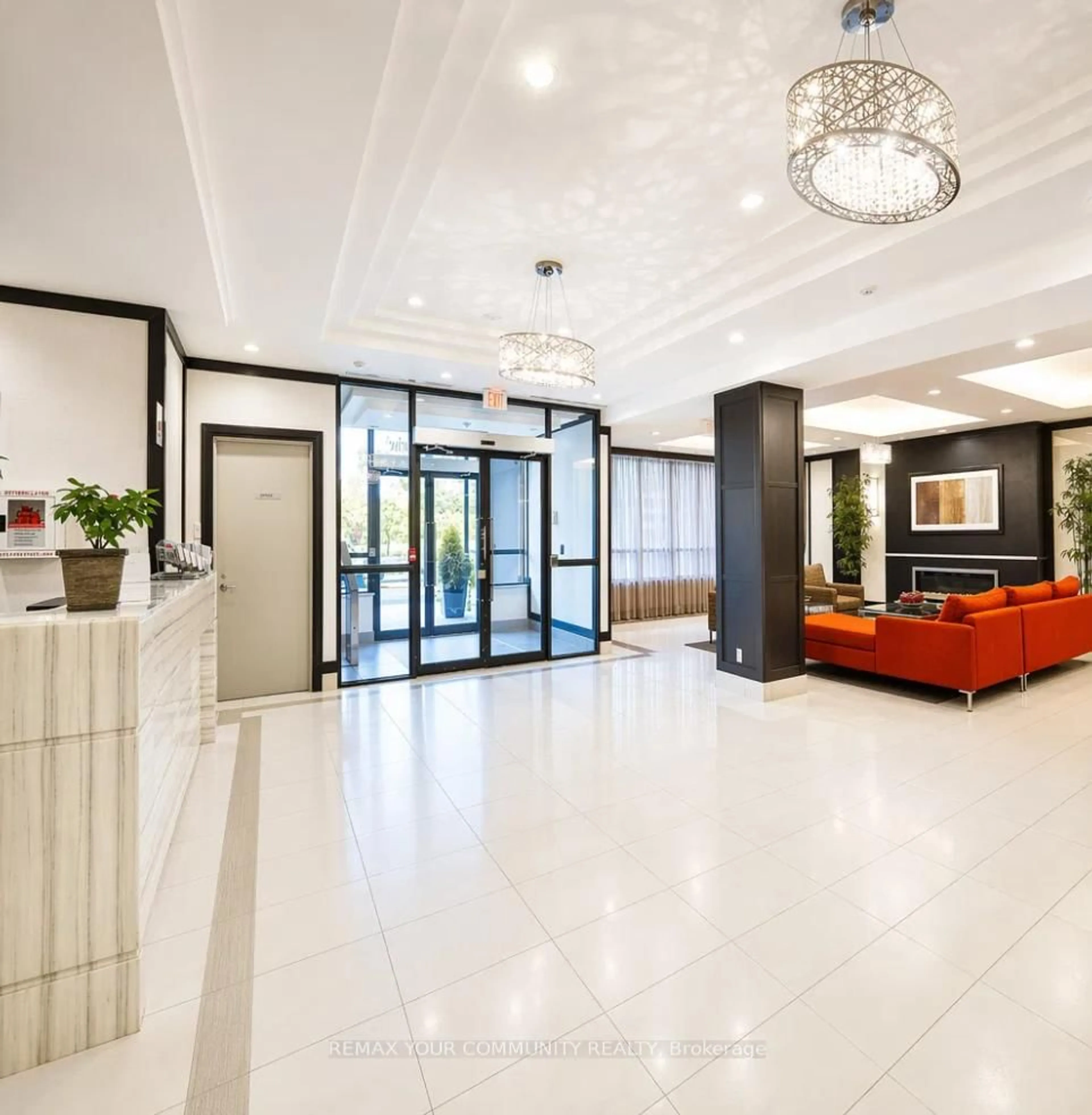 Lobby for 55 De Boers Dr #701, Toronto Ontario M3J 0G5