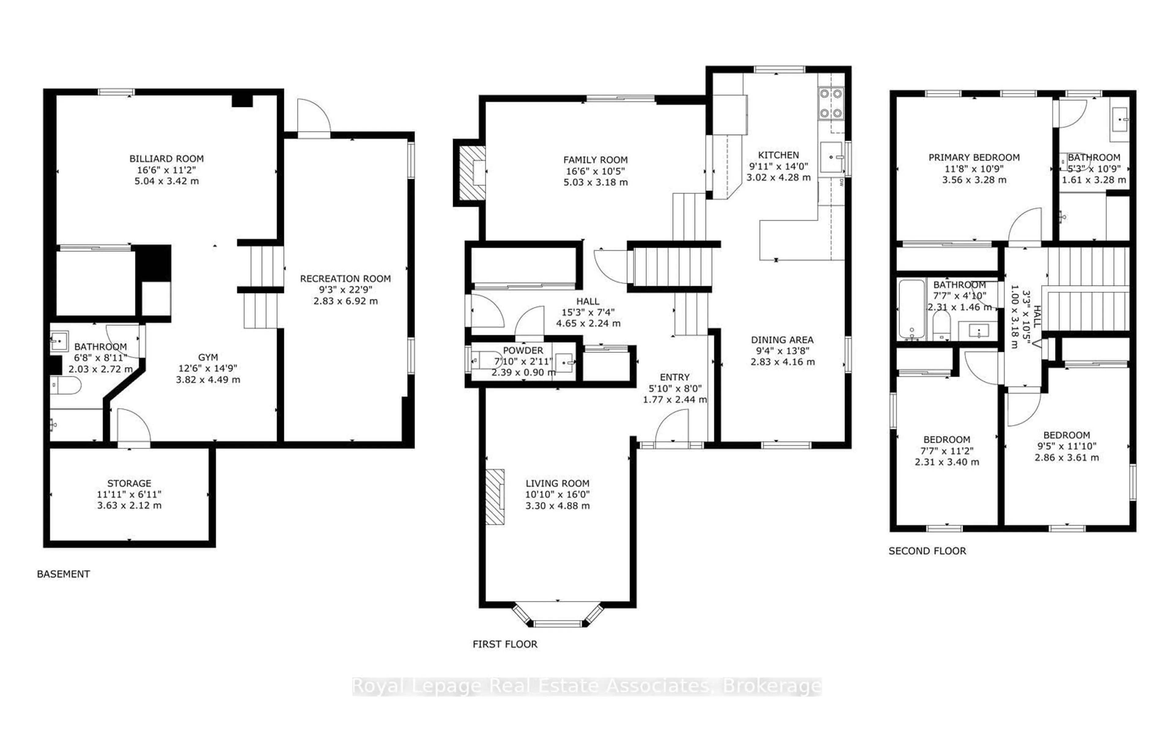 Floor plan for 4107 Rolling Valley Dr, Mississauga Ontario L5L 2J1