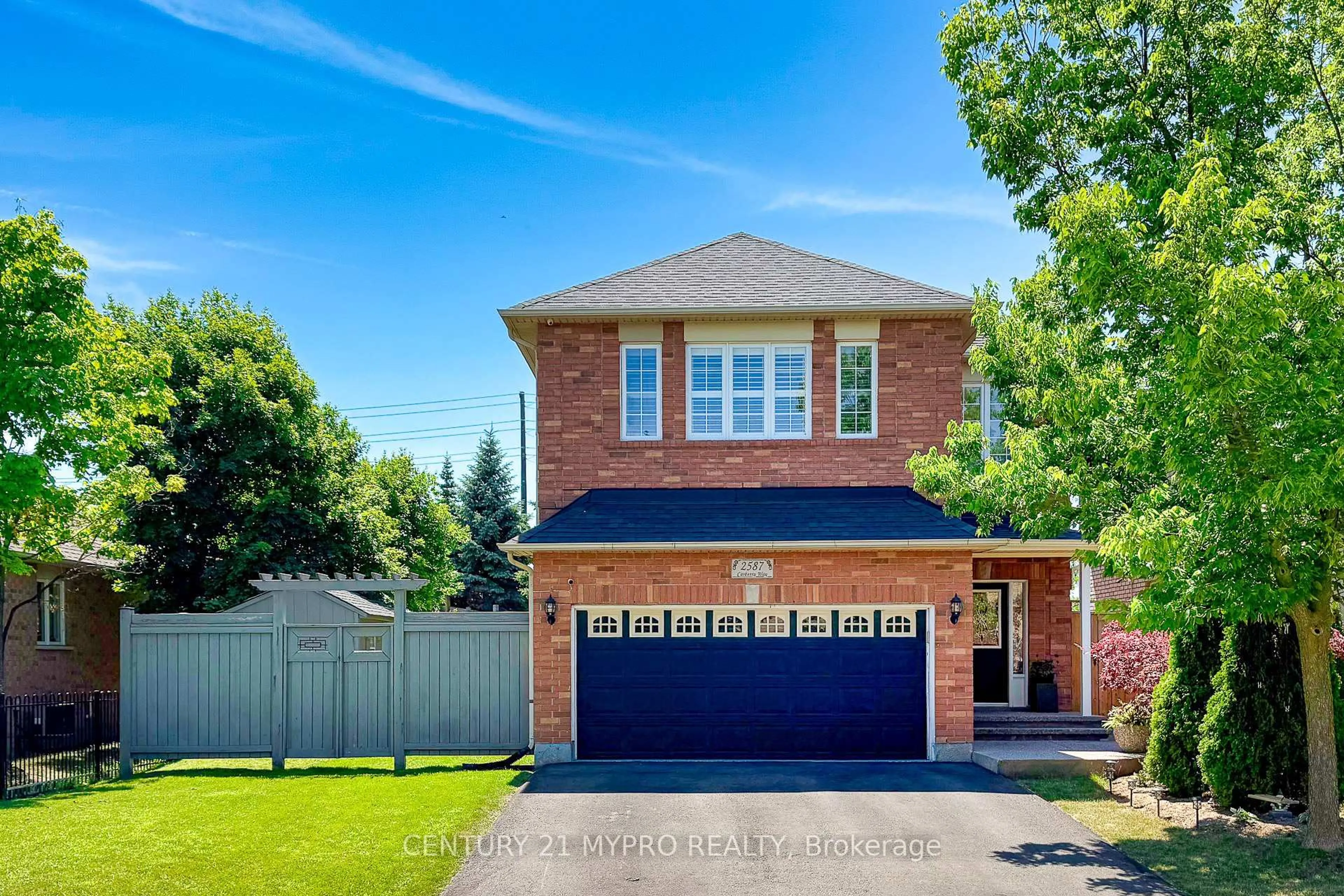 Home with brick exterior material, street for 2587 Carberry Way, Oakville Ontario L6M 4R8
