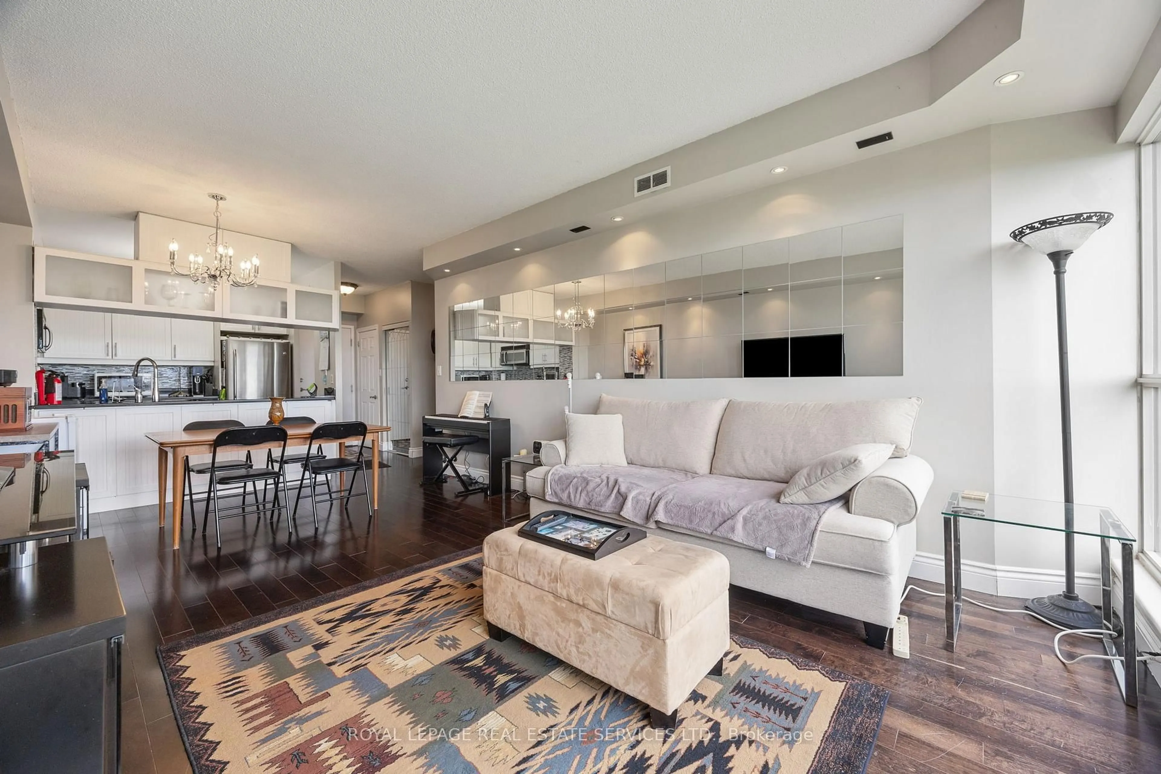 Living room with furniture, unknown for 2261 Lake shore Blvd #1010, Toronto Ontario M8V 3X1