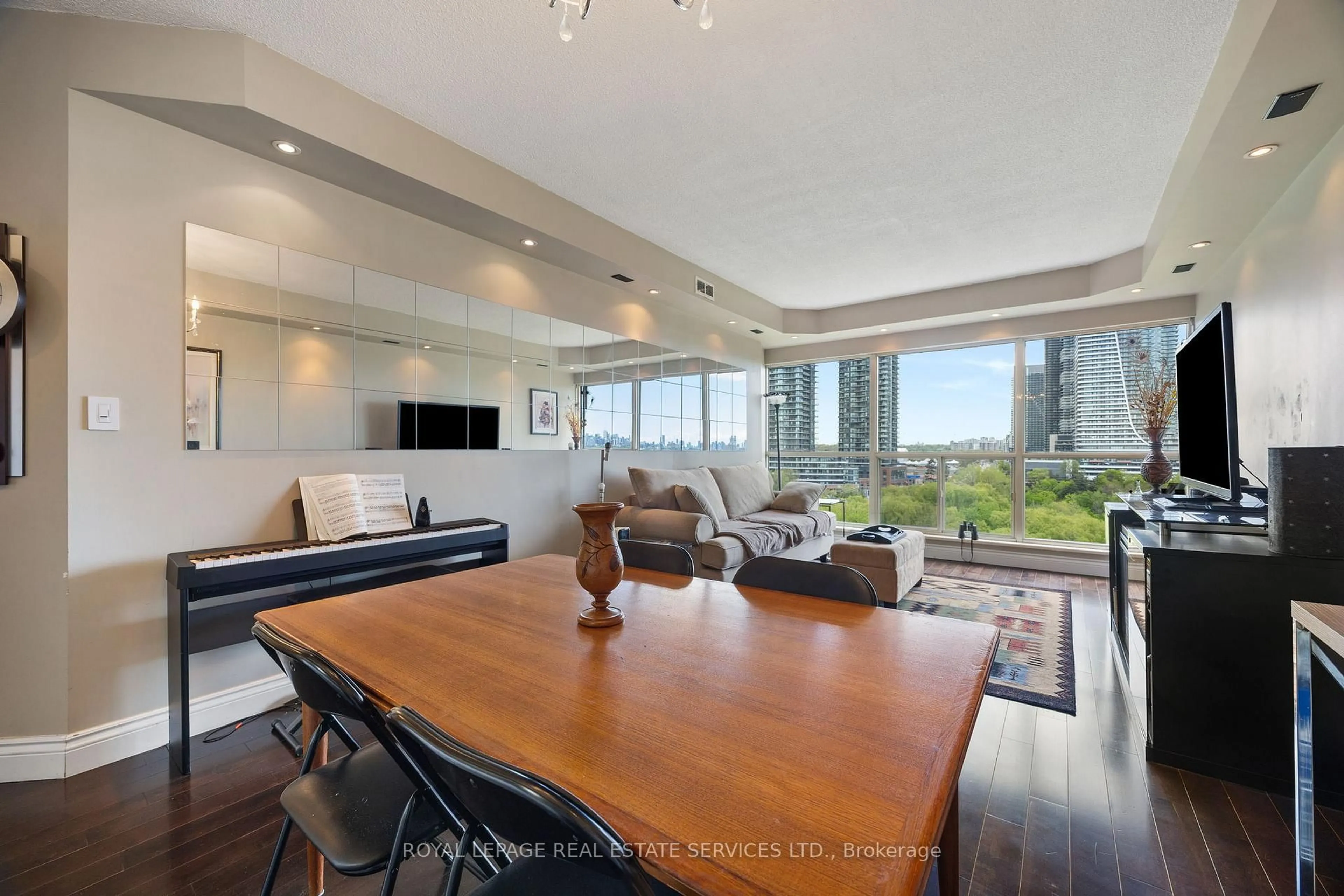 Living room with furniture, unknown for 2261 Lake shore Blvd #1010, Toronto Ontario M8V 3X1