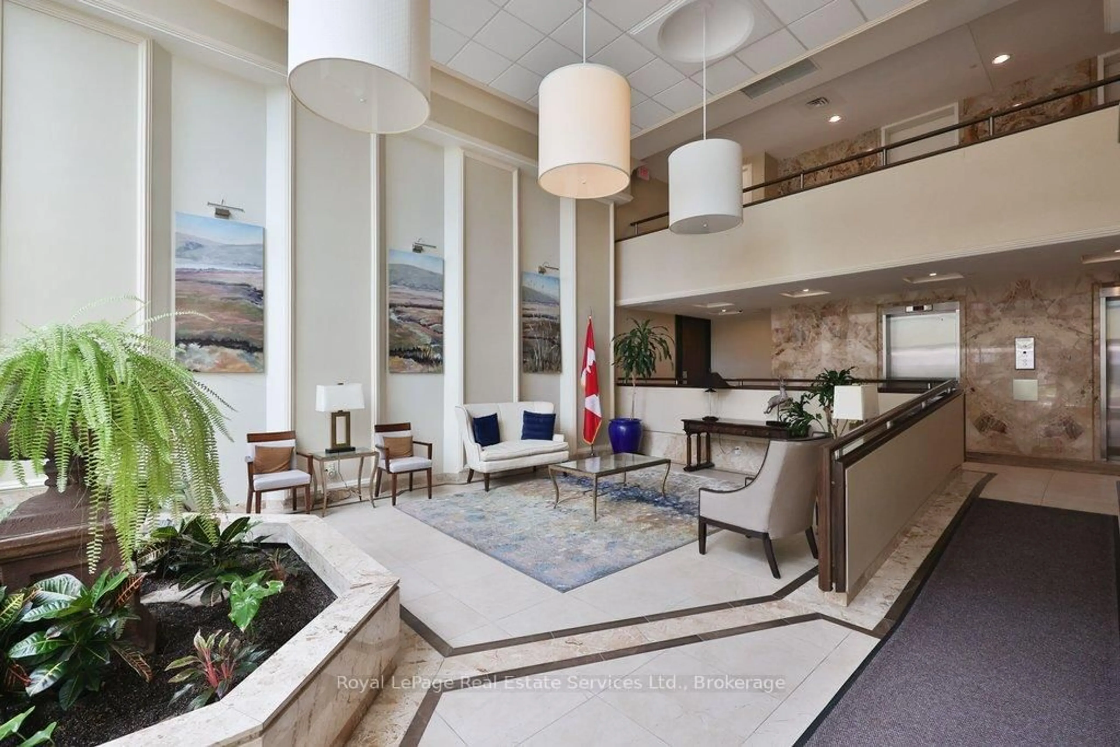 Lobby for 2180 Marine Dr #208, Oakville Ontario L6L 5V2