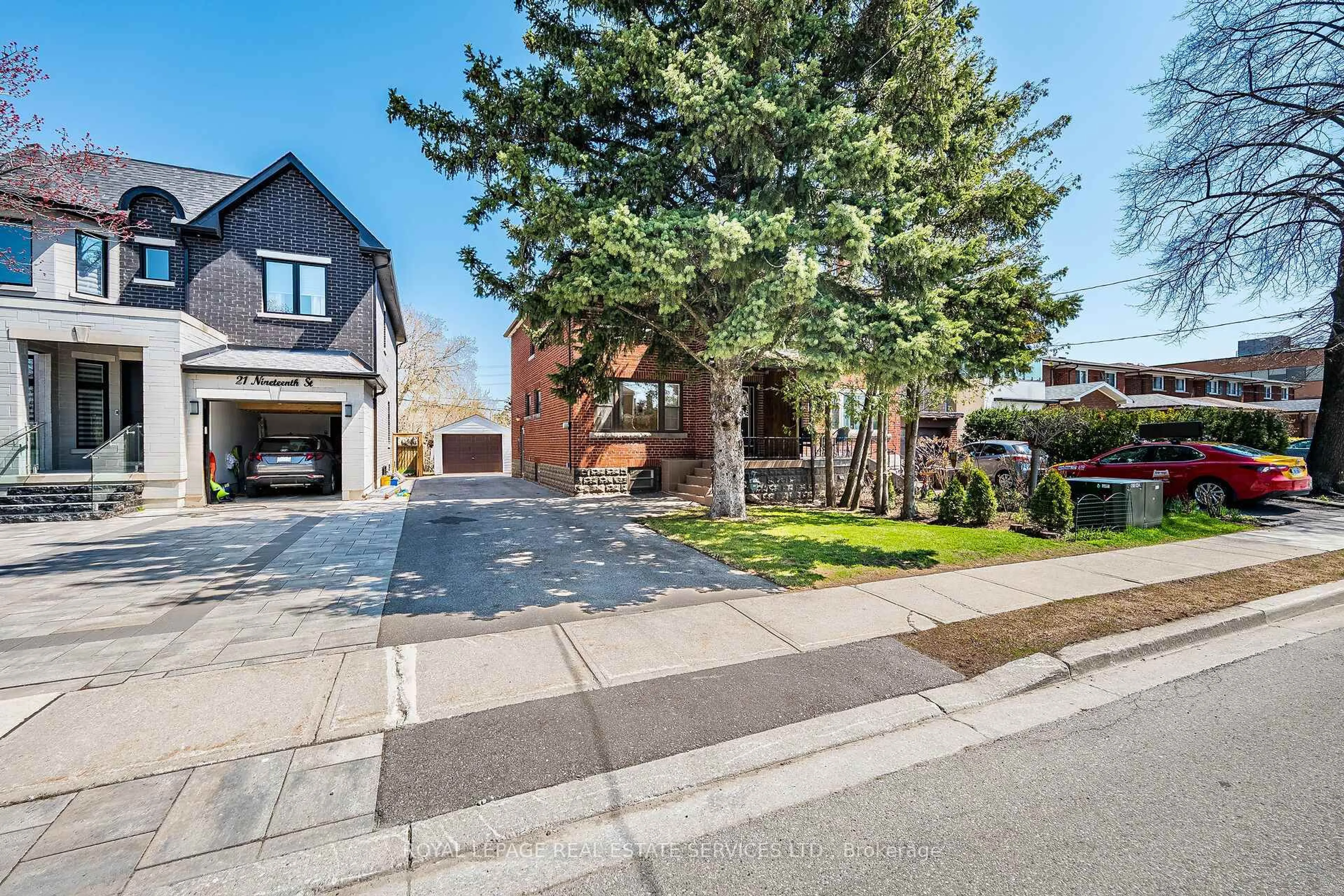 Home with brick exterior material, street for 19 Nineteenth St, Toronto Ontario M8V 3L4