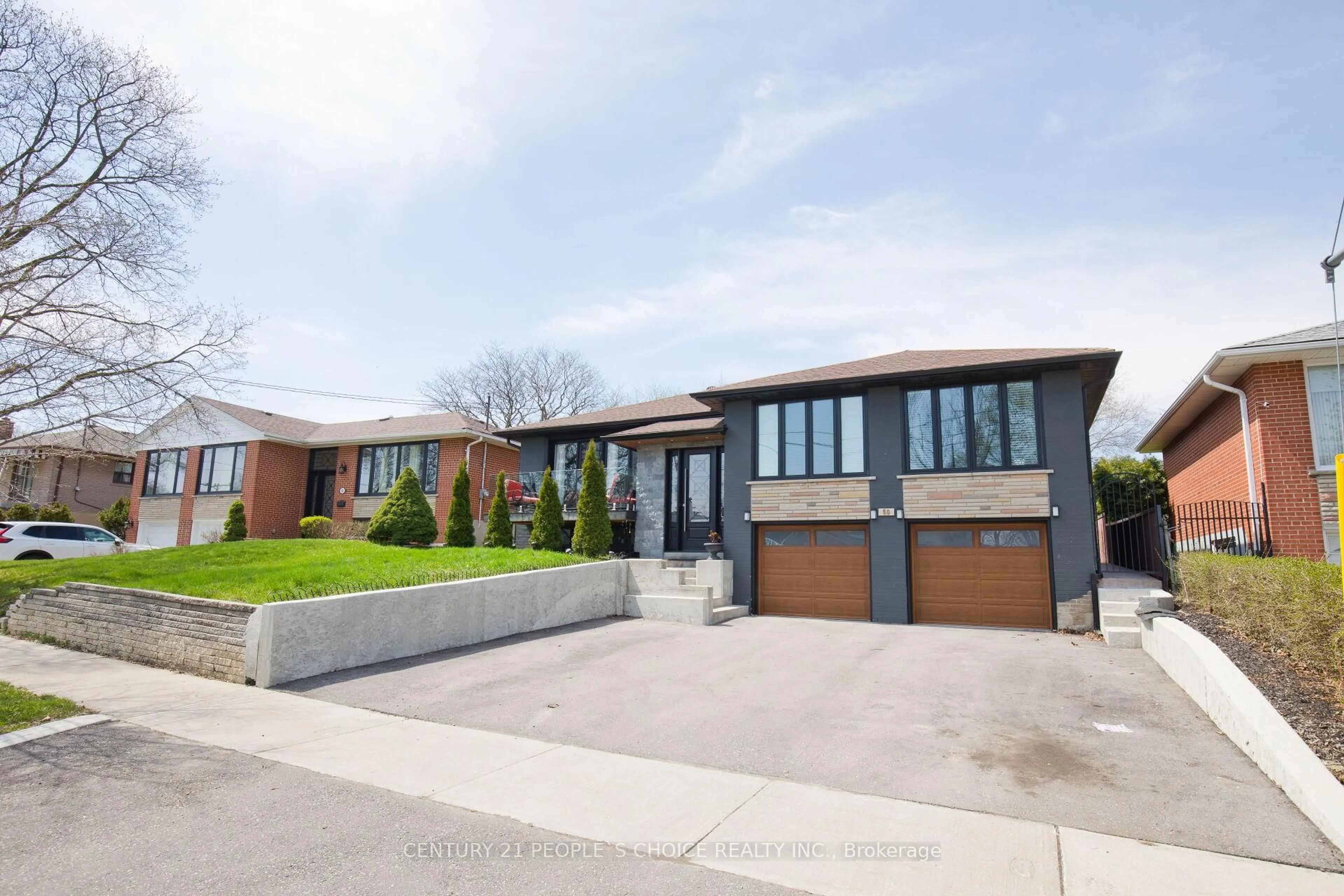 Home with brick exterior material, street for 50 Jeffcoat Dr, Toronto Ontario M9W 3B7