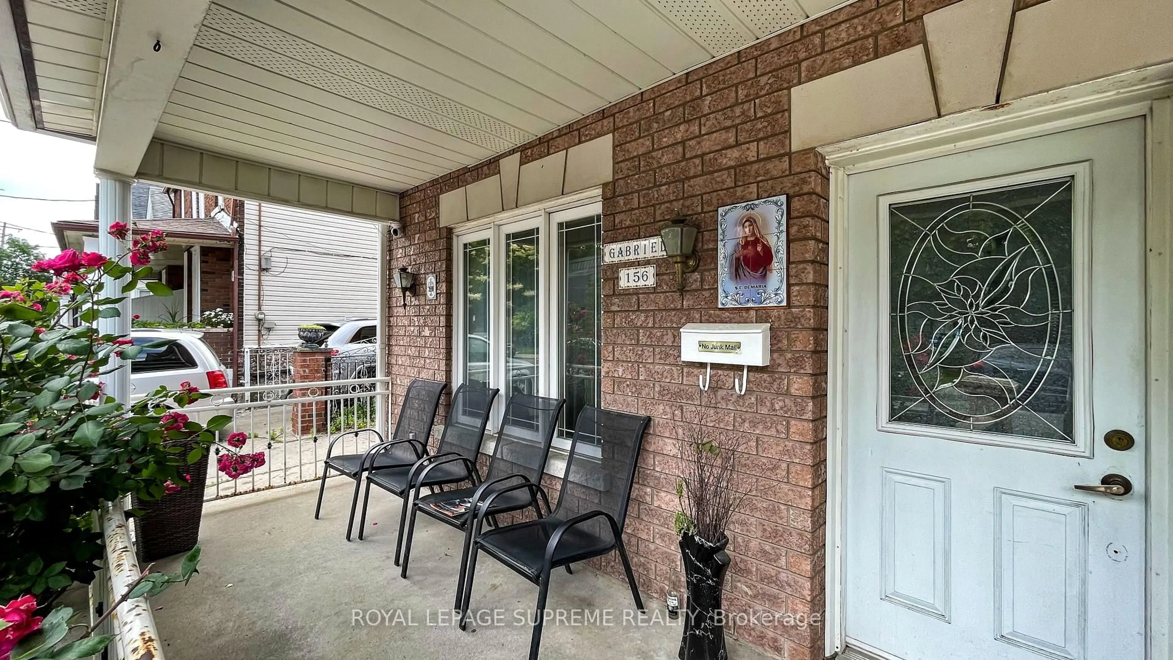Patio, street for 156 Osler St, Toronto Ontario M6N 2Y8