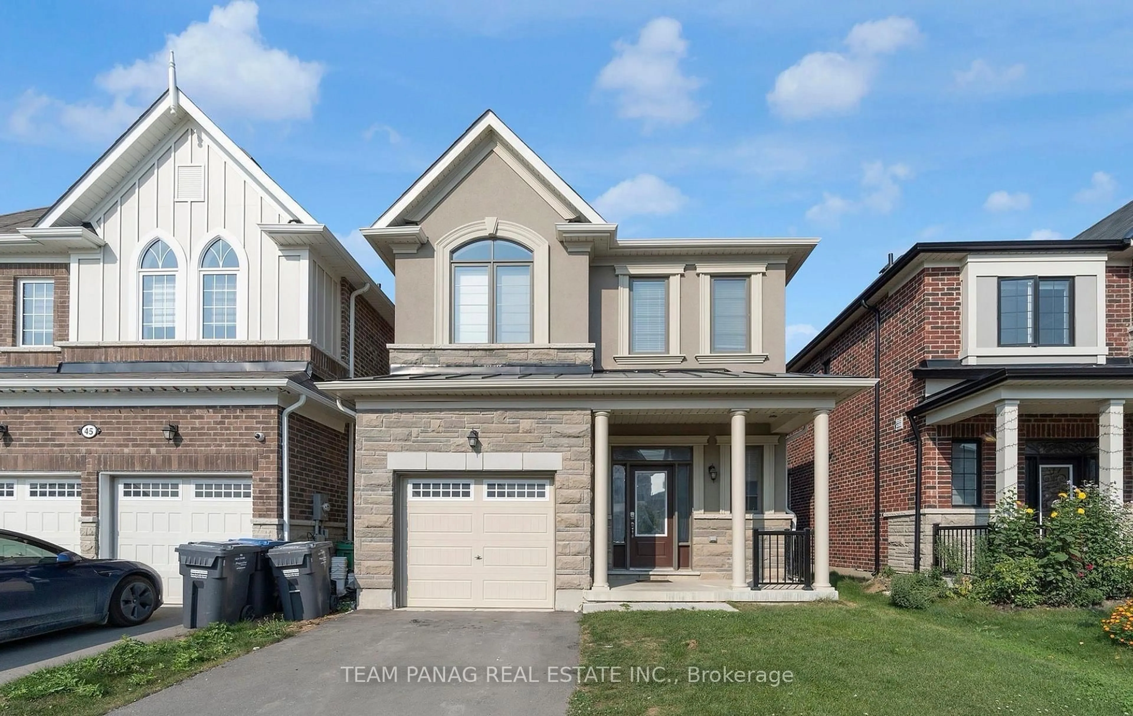 Home with brick exterior material, street for 43 Speckled Alder St, Caledon Ontario L7C 4J1