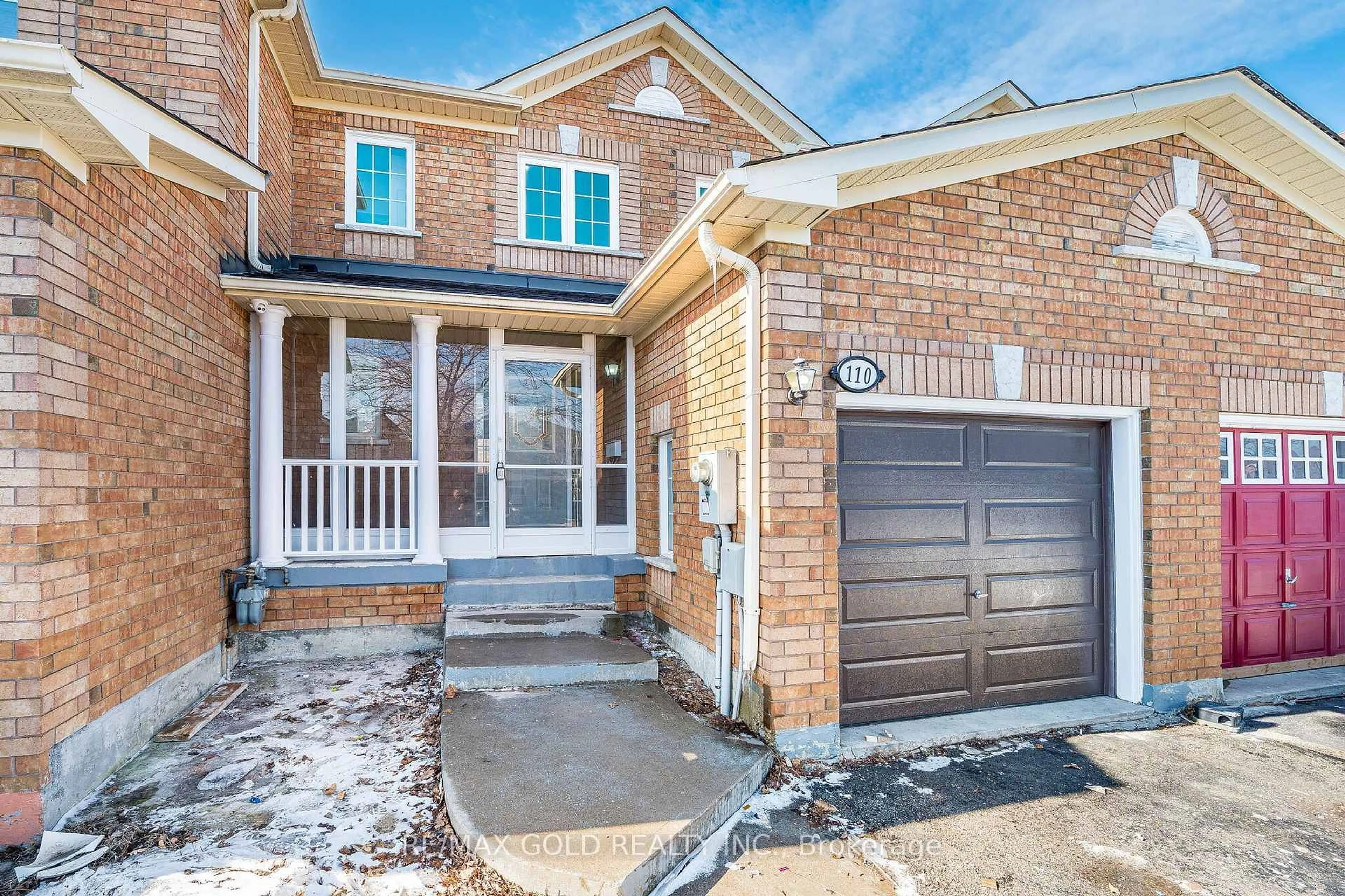 Home with brick exterior material, street for 110 Sandyshores Dr, Brampton Ontario L6R 2M3