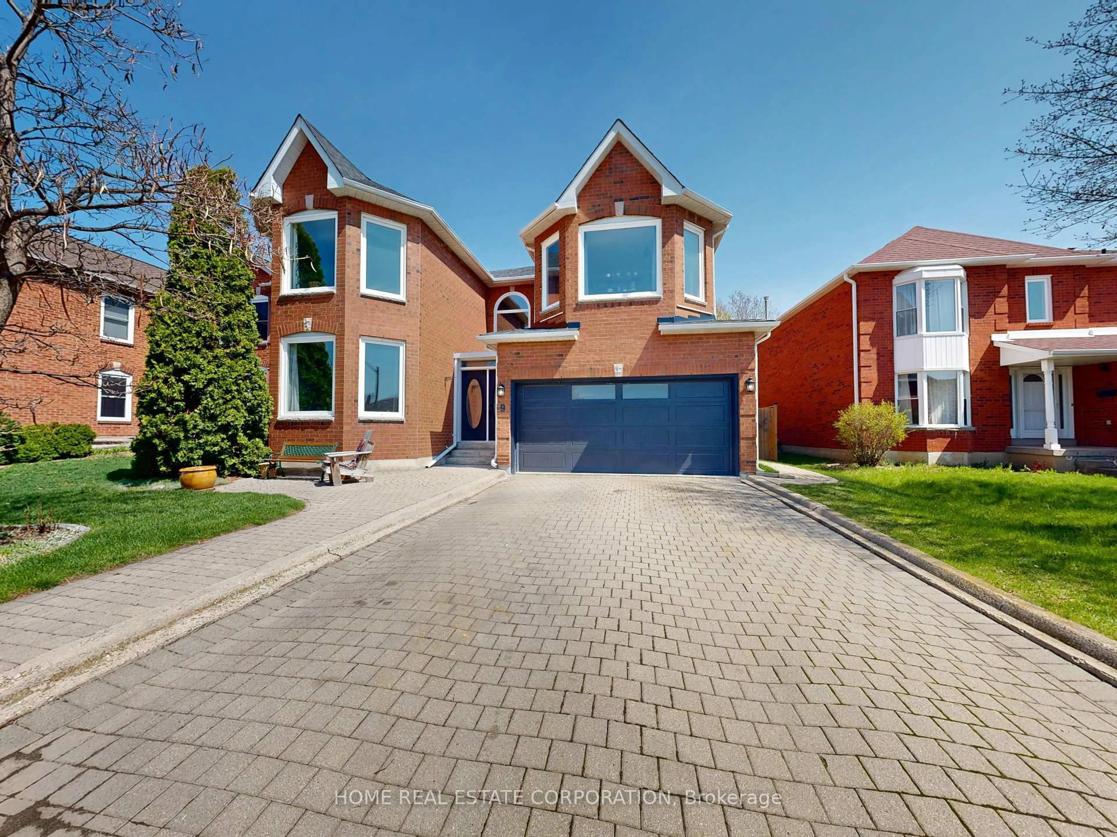 Home with brick exterior material, street for 9 Laidlaw Ave, Brampton Ontario L6S 5W1