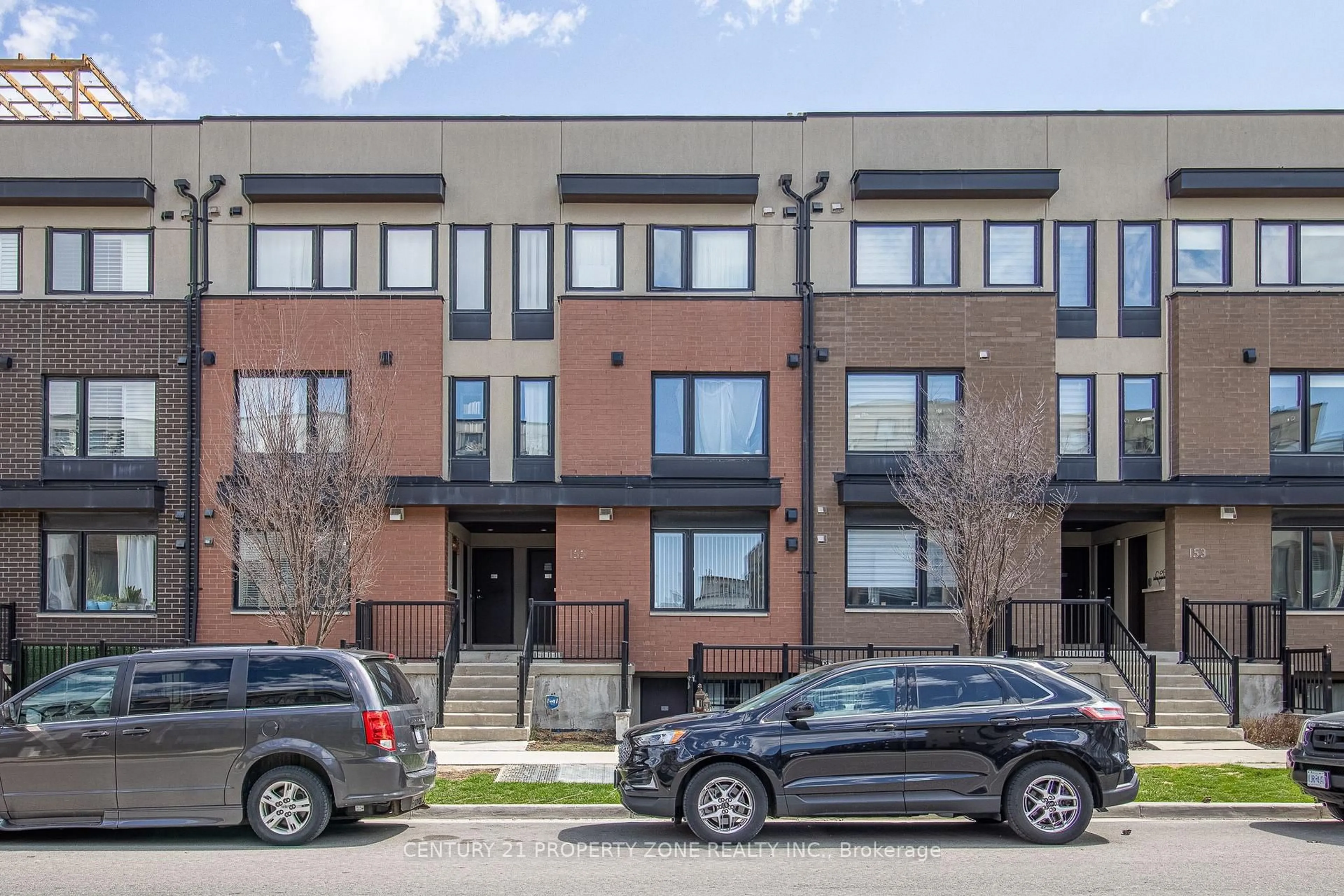 Home with brick exterior material, street for 155 William Duncan Rd #1, Toronto Ontario M3K 0B9