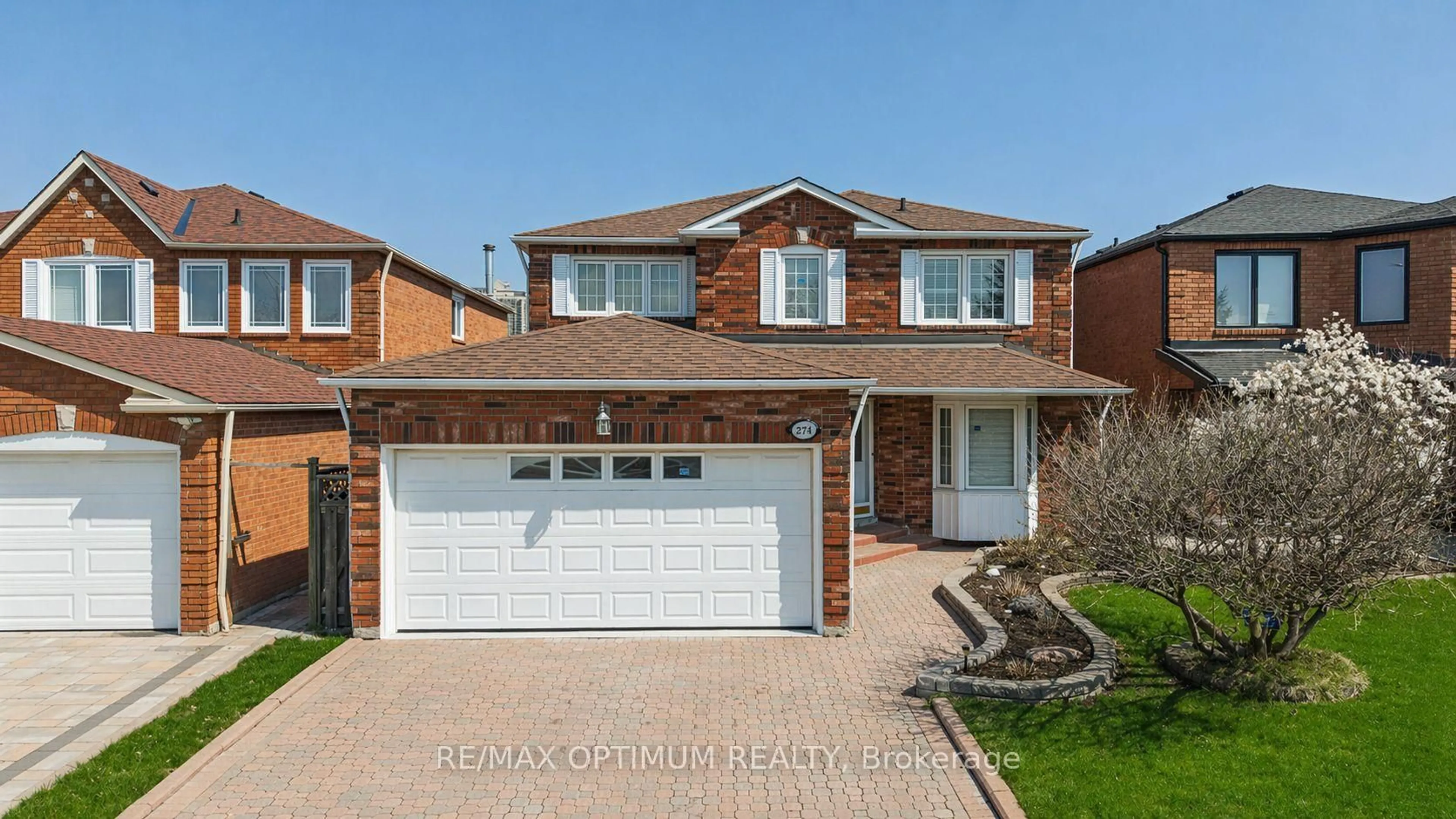 Home with brick exterior material, street for 274 Ceremonial Dr, Mississauga Ontario L5R 2N8