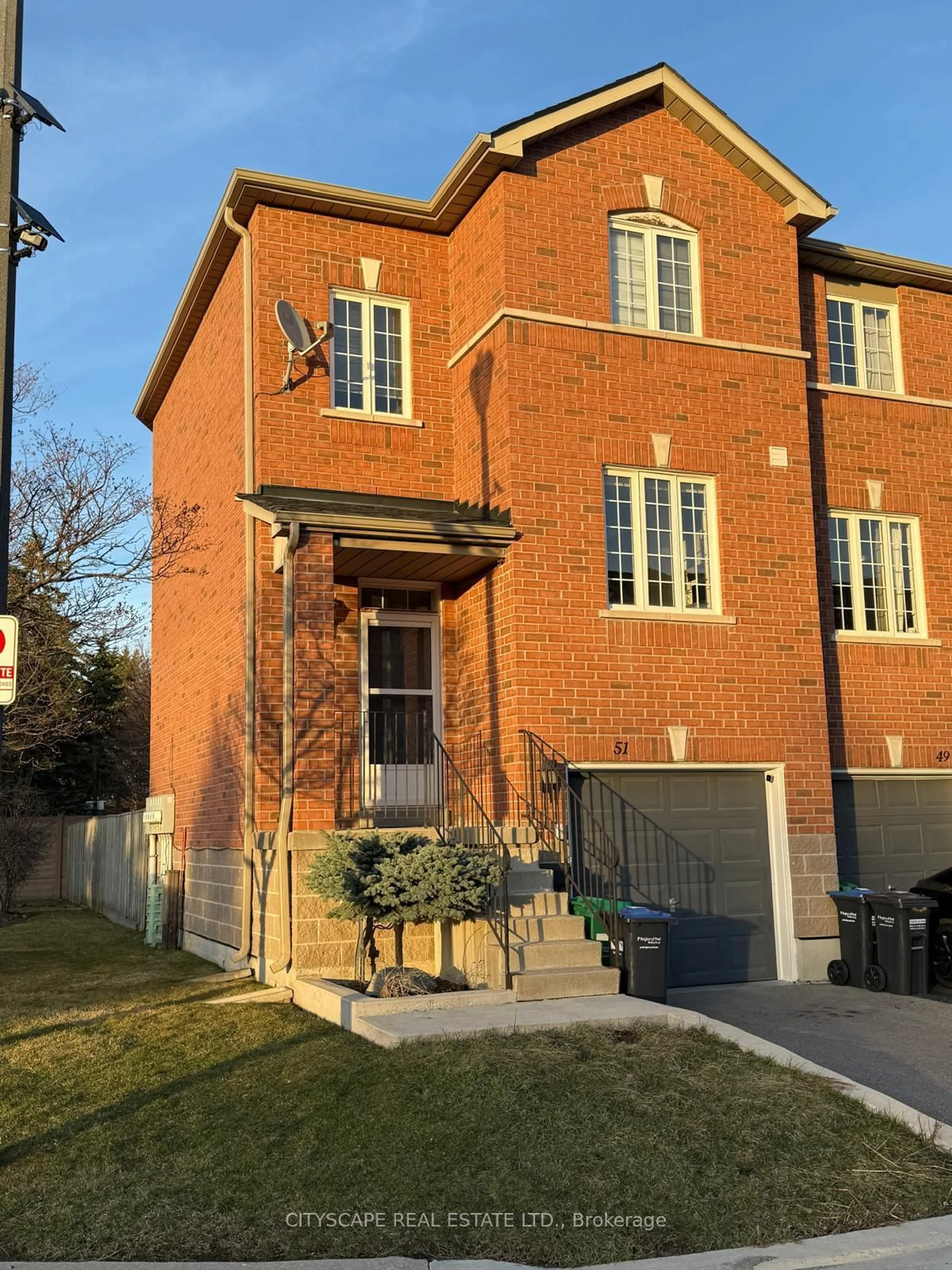 Home with brick exterior material, street for 120 Railroad St #51, Brampton Ontario L6X 5A1