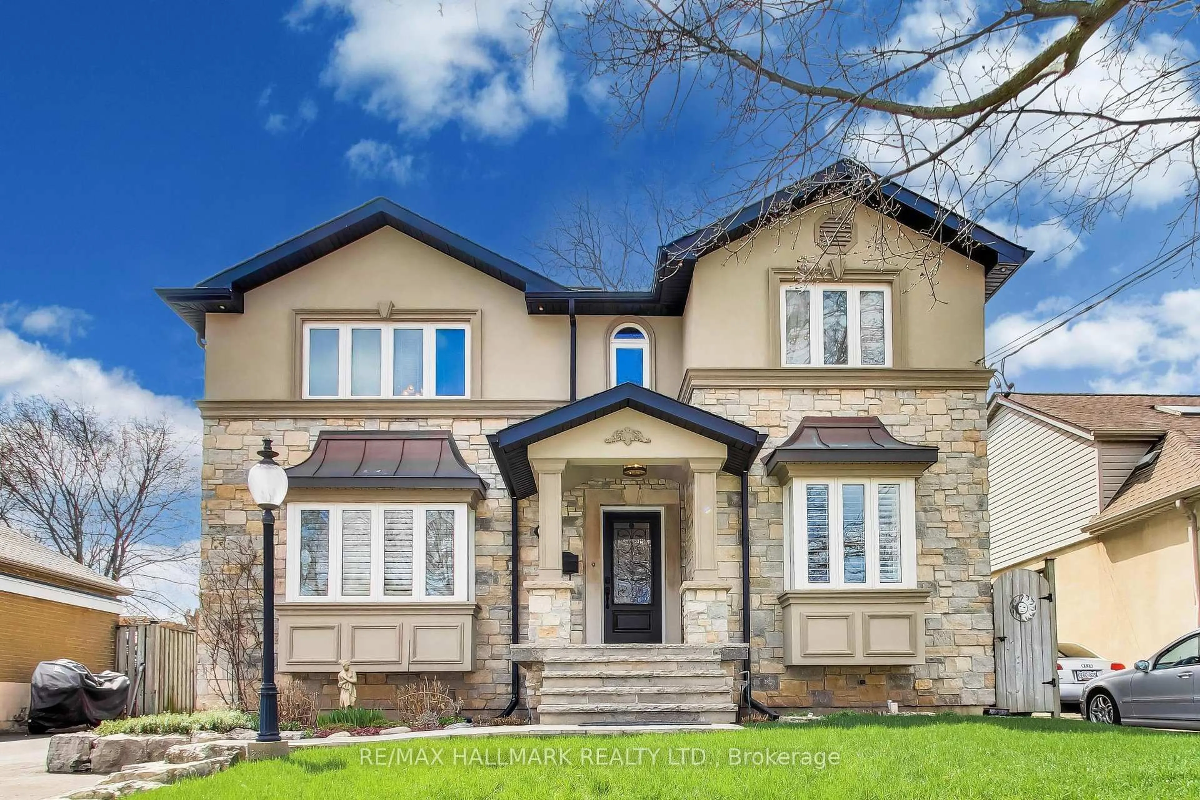 Home with brick exterior material, street for 76 Ashbourne Dr, Toronto Ontario M9B 4H5