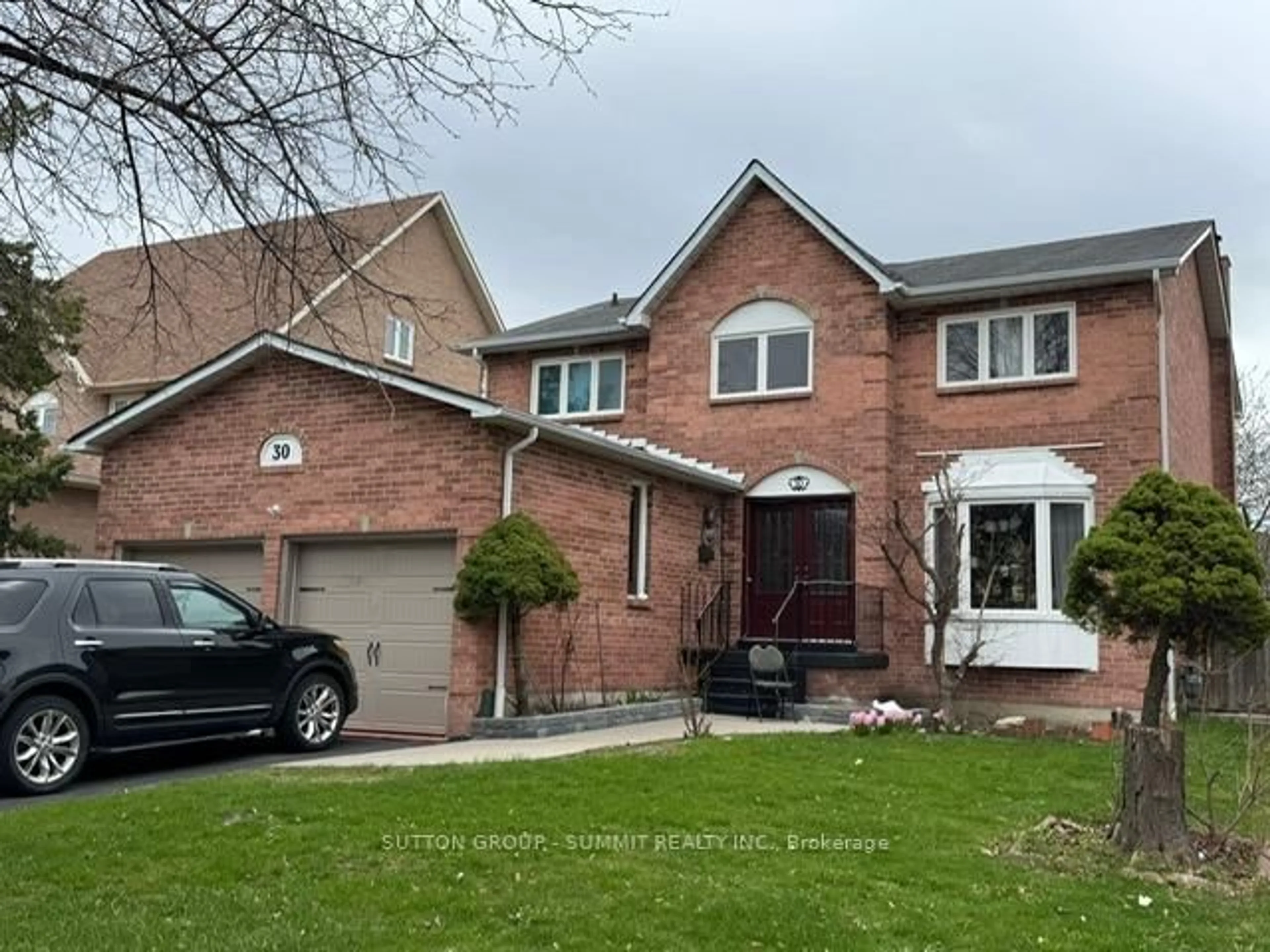 Home with brick exterior material, street for 30 Samson Crt, Brampton Ontario L6Y 3N6