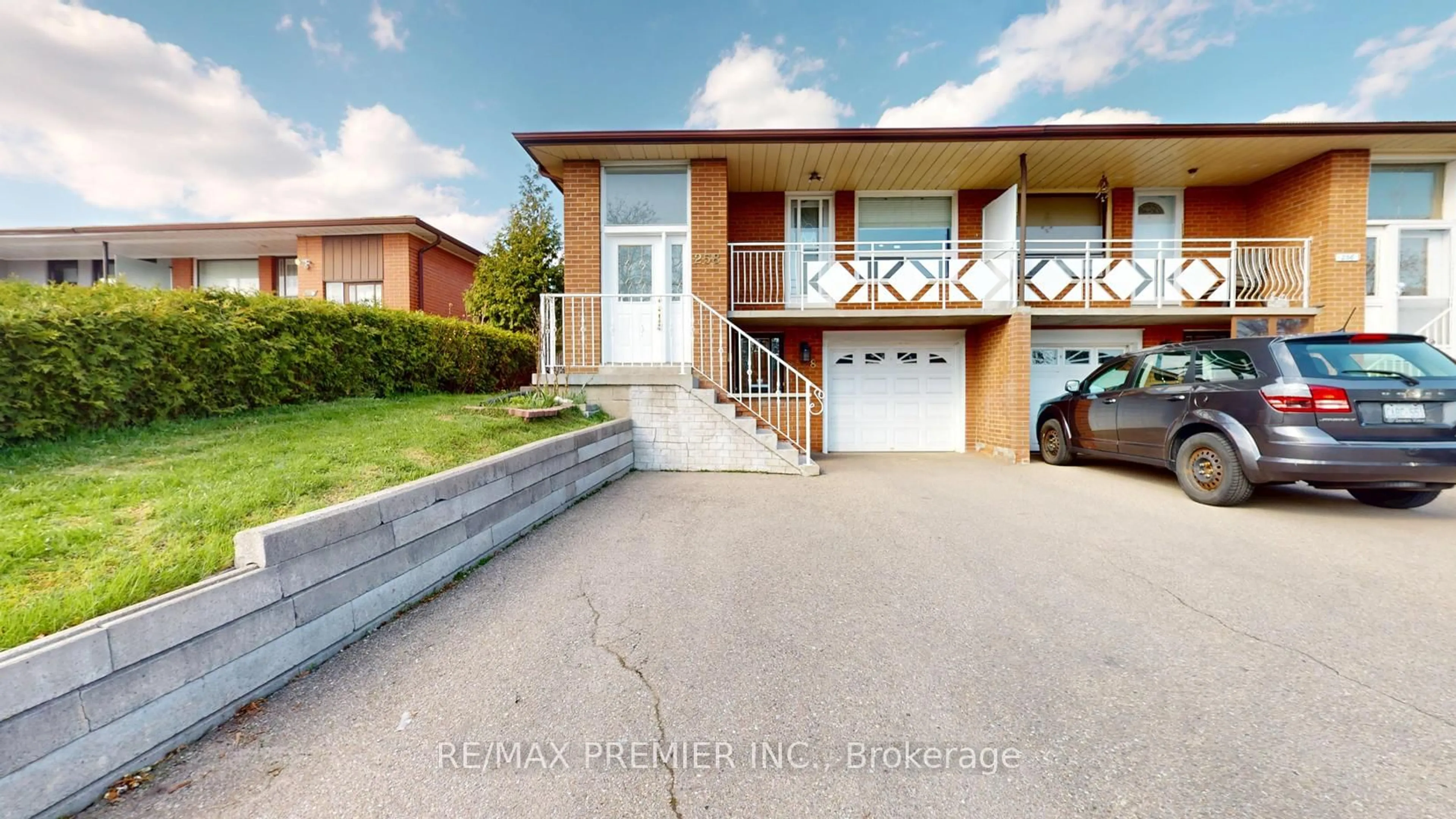 Home with brick exterior material, street for 258 Grandravine Dr, Toronto Ontario M3N 1J3