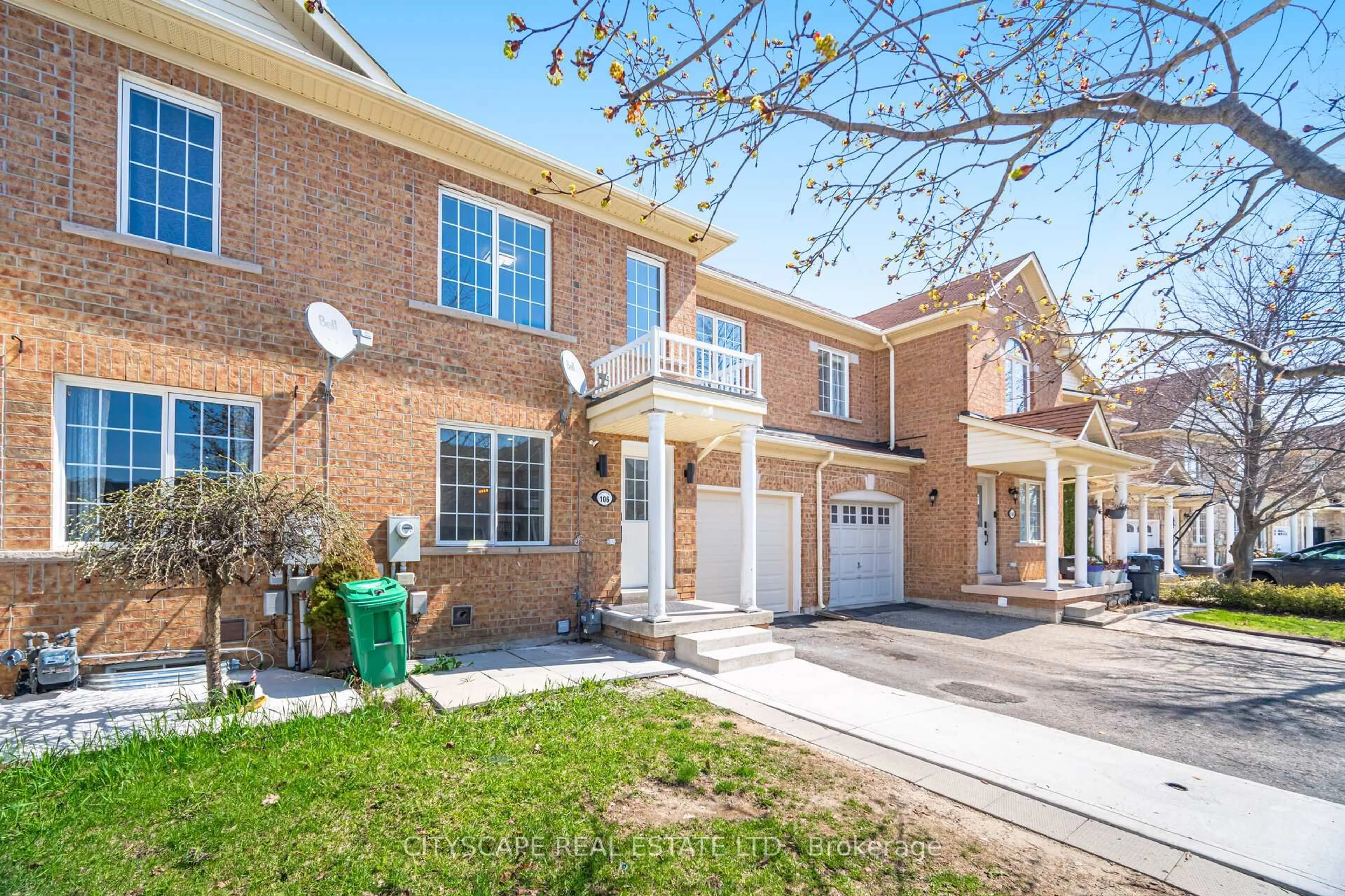 Home with brick exterior material, street for 106 Tianlee Cres, Brampton Ontario L7A 2X4
