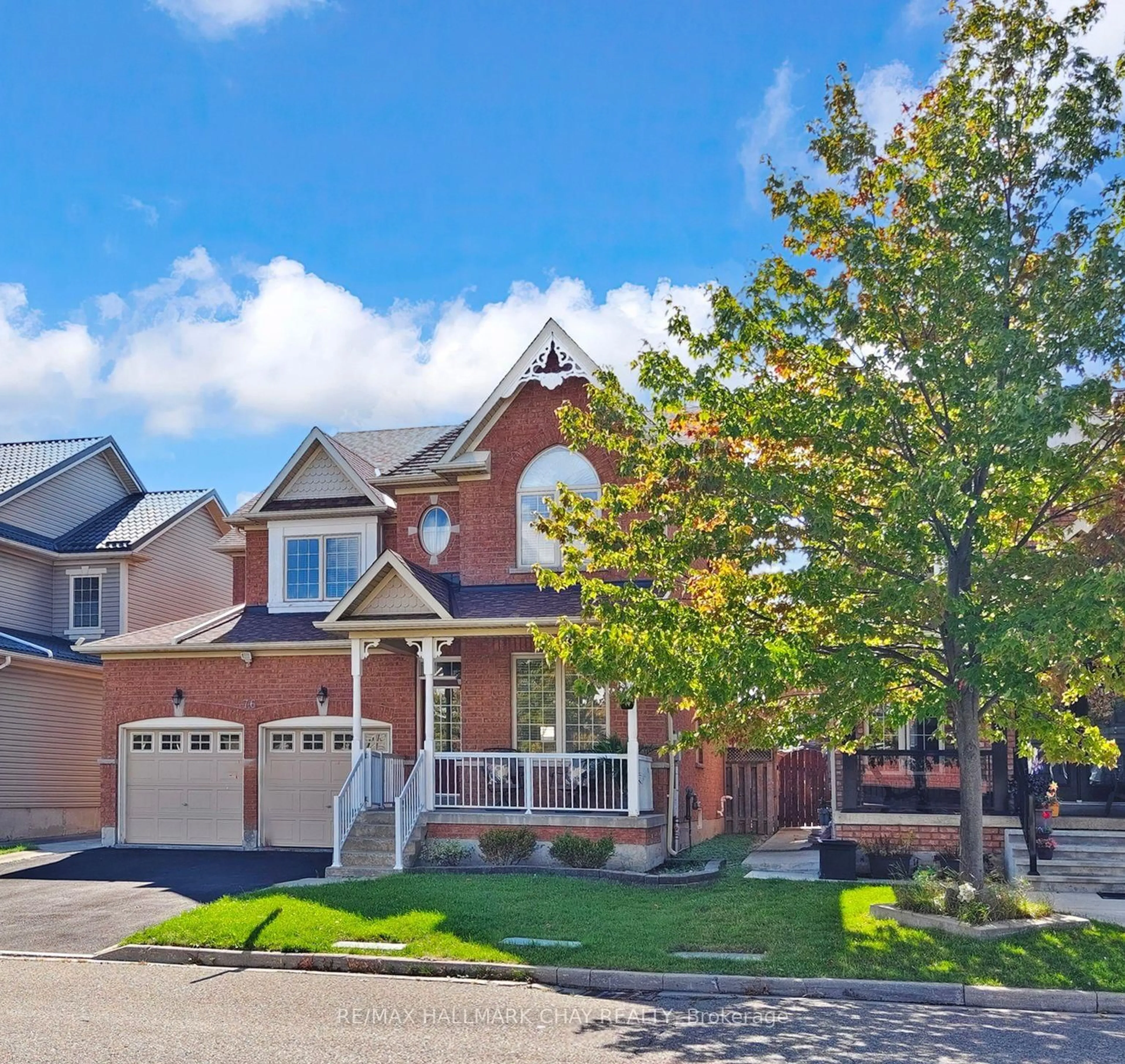 Home with brick exterior material, street for 76 Cobblestone Crt, Brampton Ontario L6R 2S4