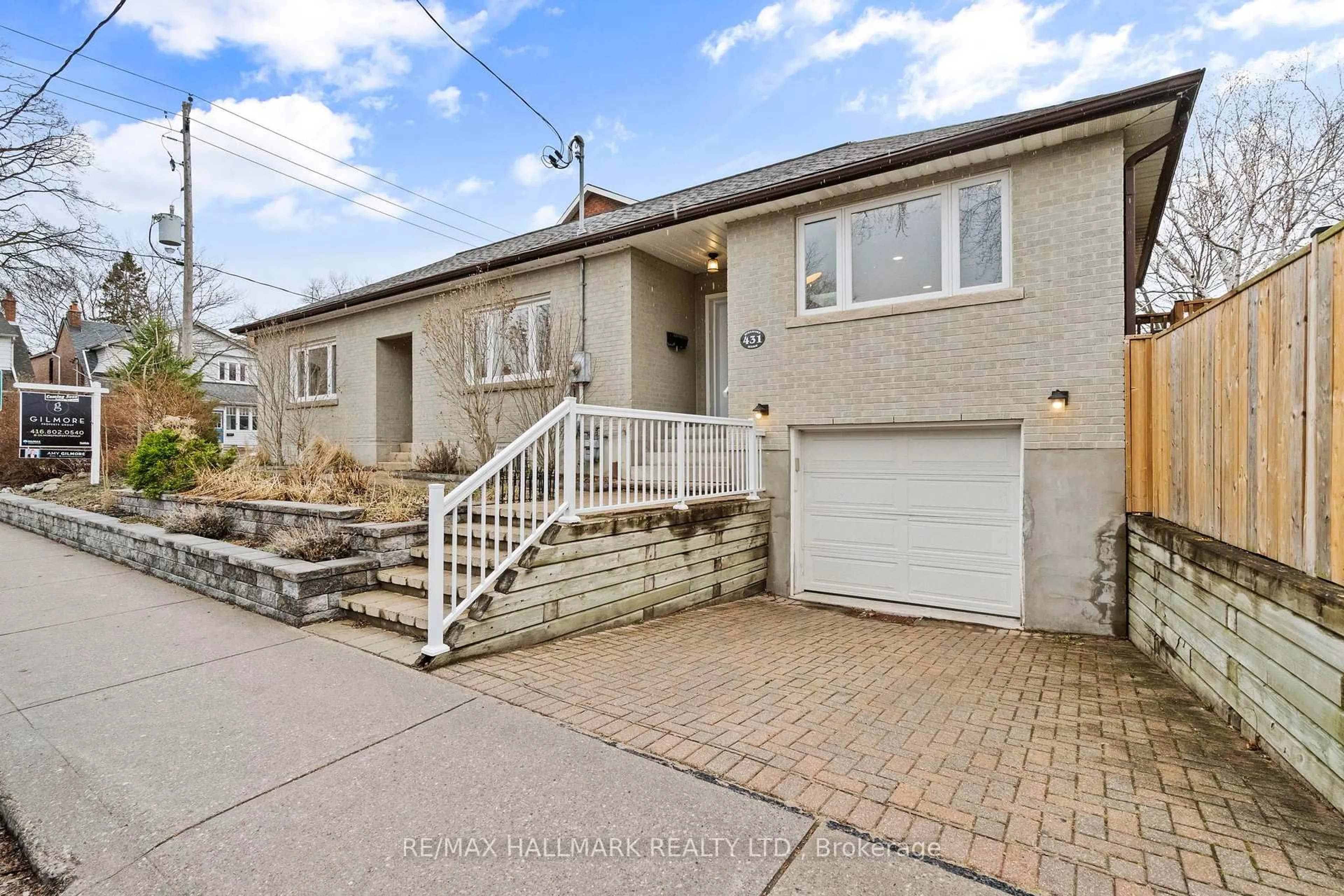 Home with brick exterior material, street for 431 Beresford Ave, Toronto Ontario M6S 3B6