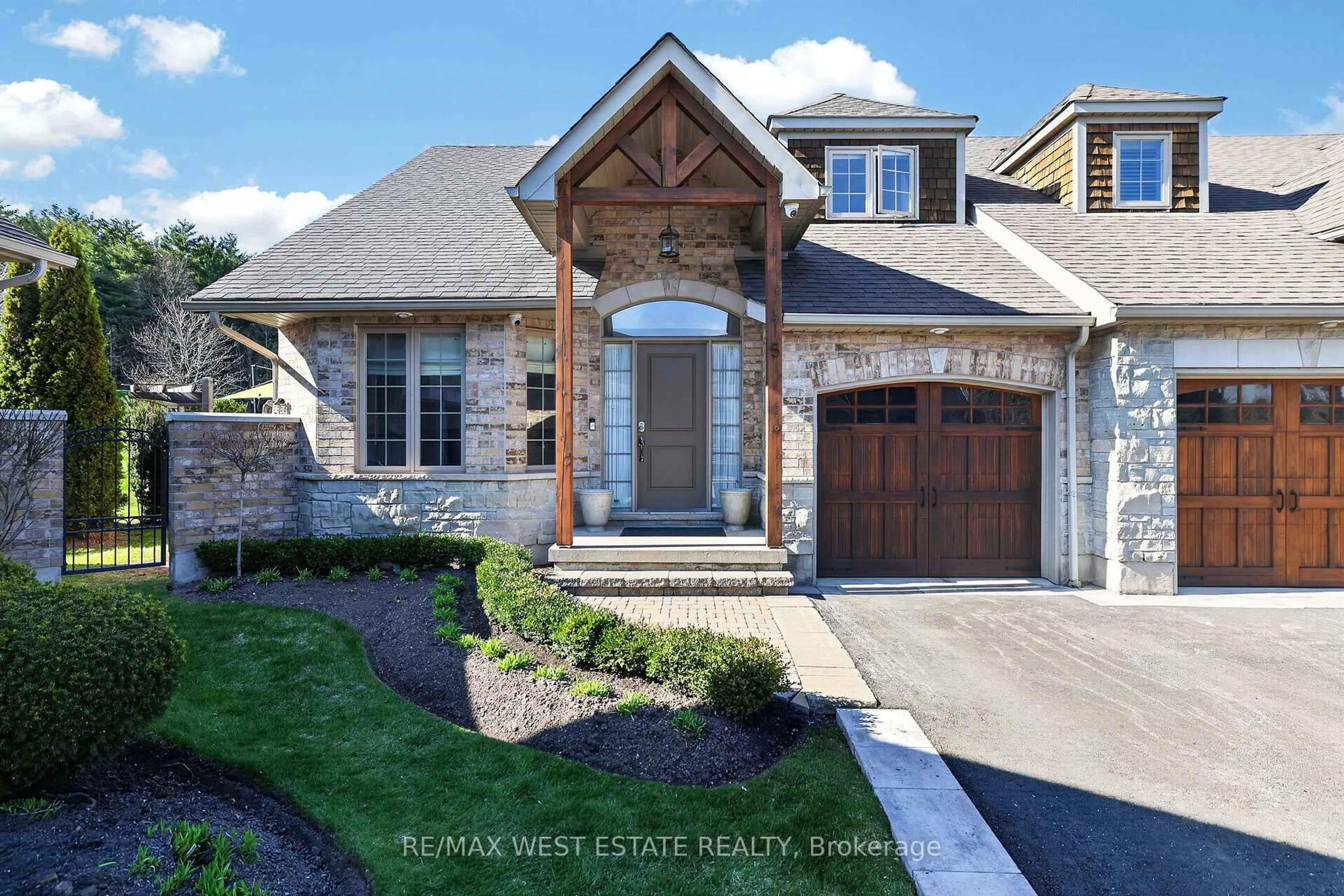 Home with brick exterior material, street for 10 Zimmerman Dr #5, Caledon Ontario L7E 4C2