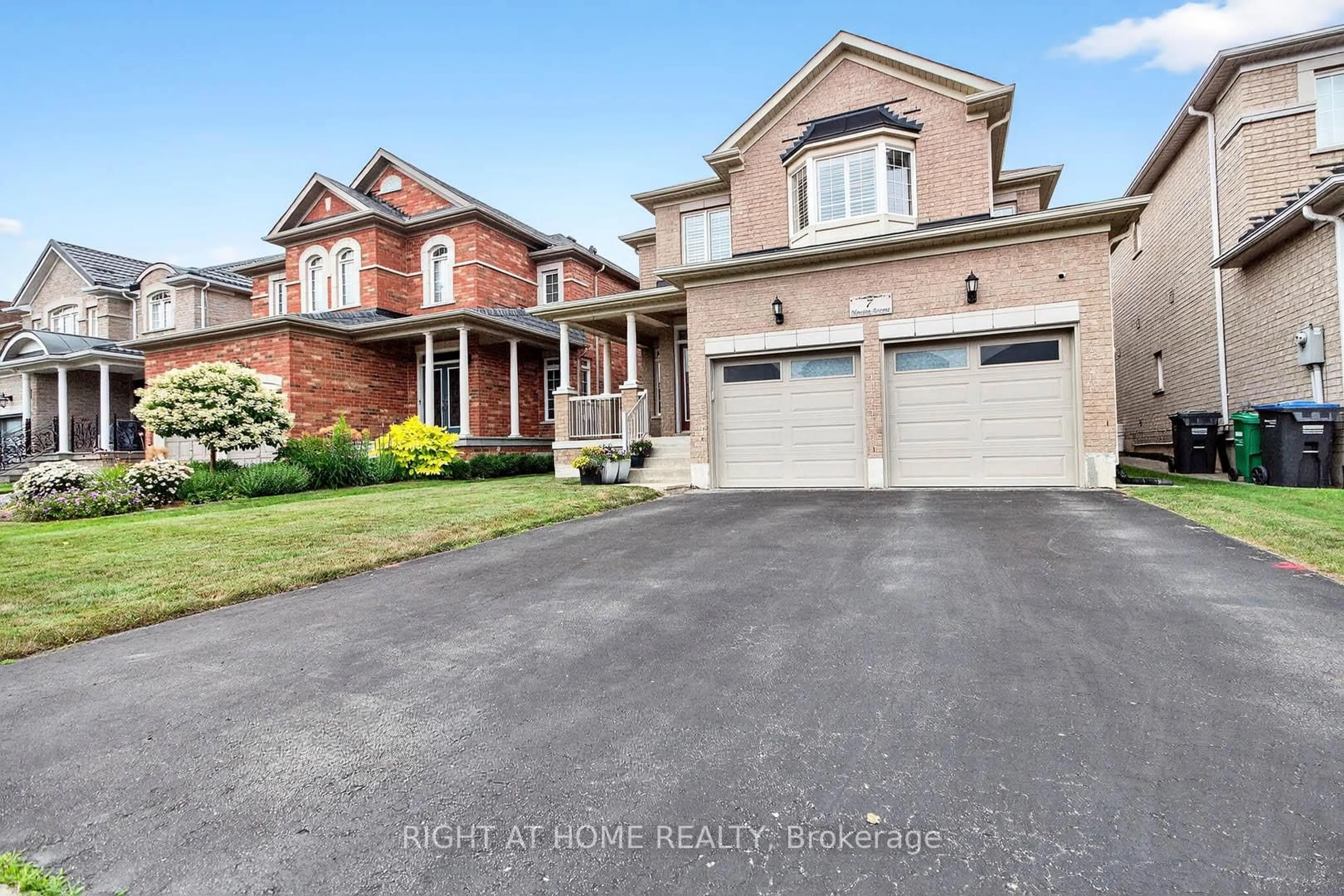 Home with brick exterior material, street for 7 Messina Ave, Brampton Ontario L6Y 0M6