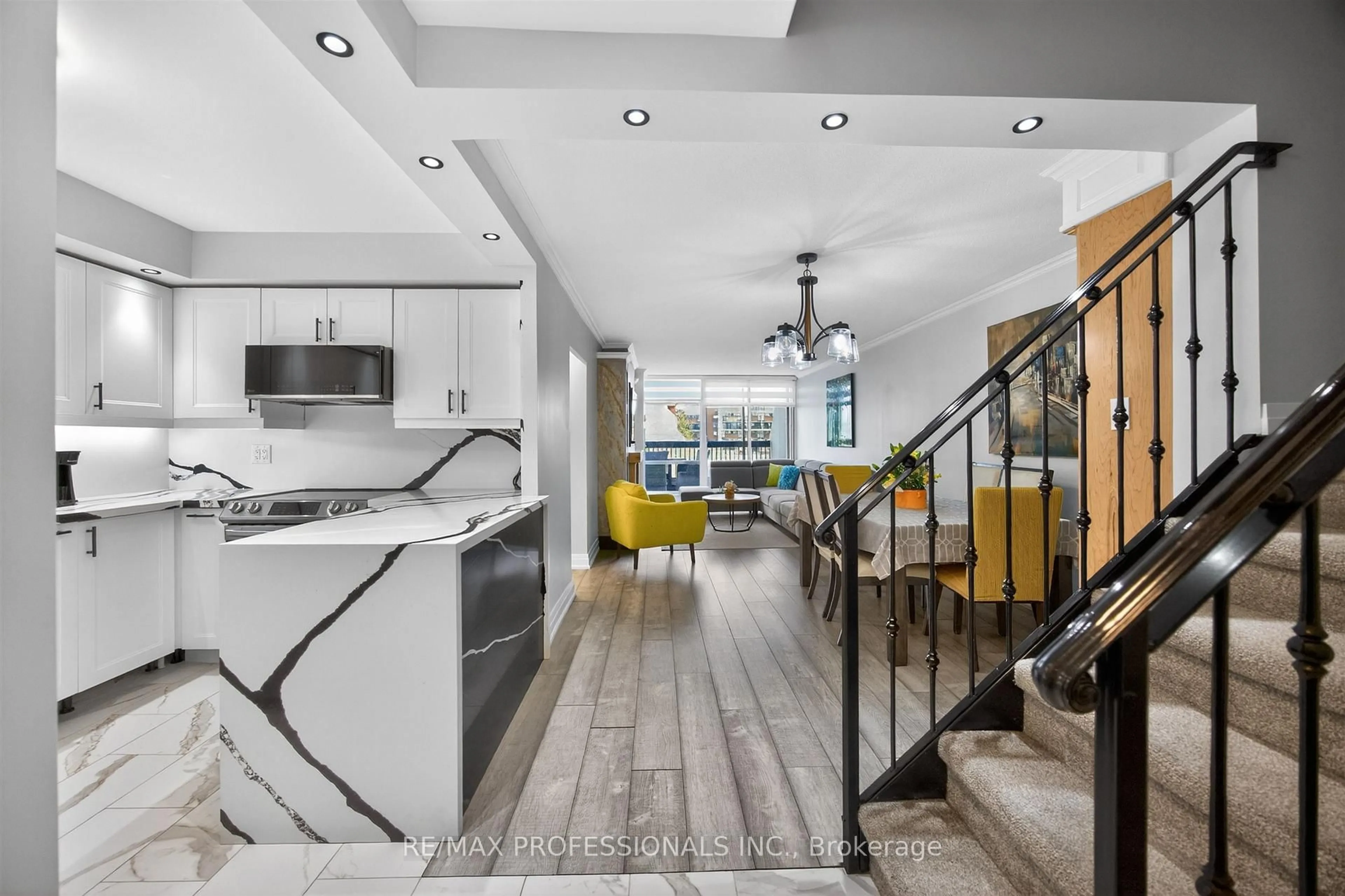 Open concept kitchen, unknown for 366 The East Mall #209, Toronto Ontario M9B 6C4