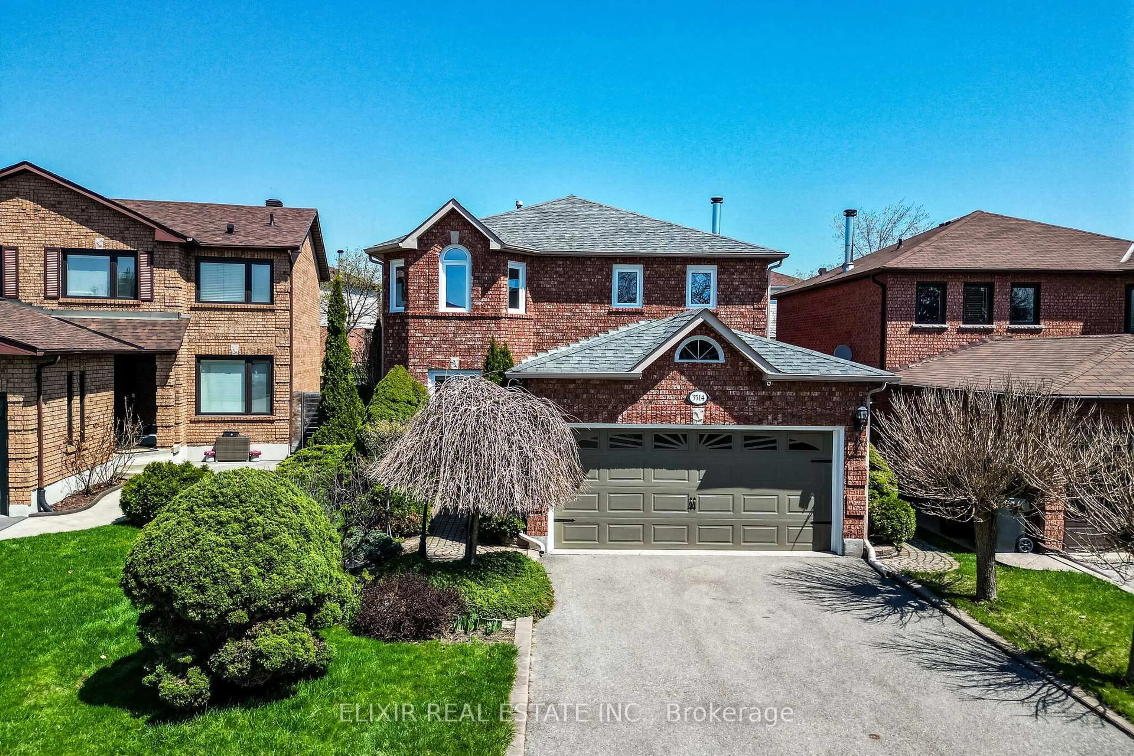 Home with brick exterior material, street for 3514 Pintail Circ, Mississauga Ontario L5N 6C7