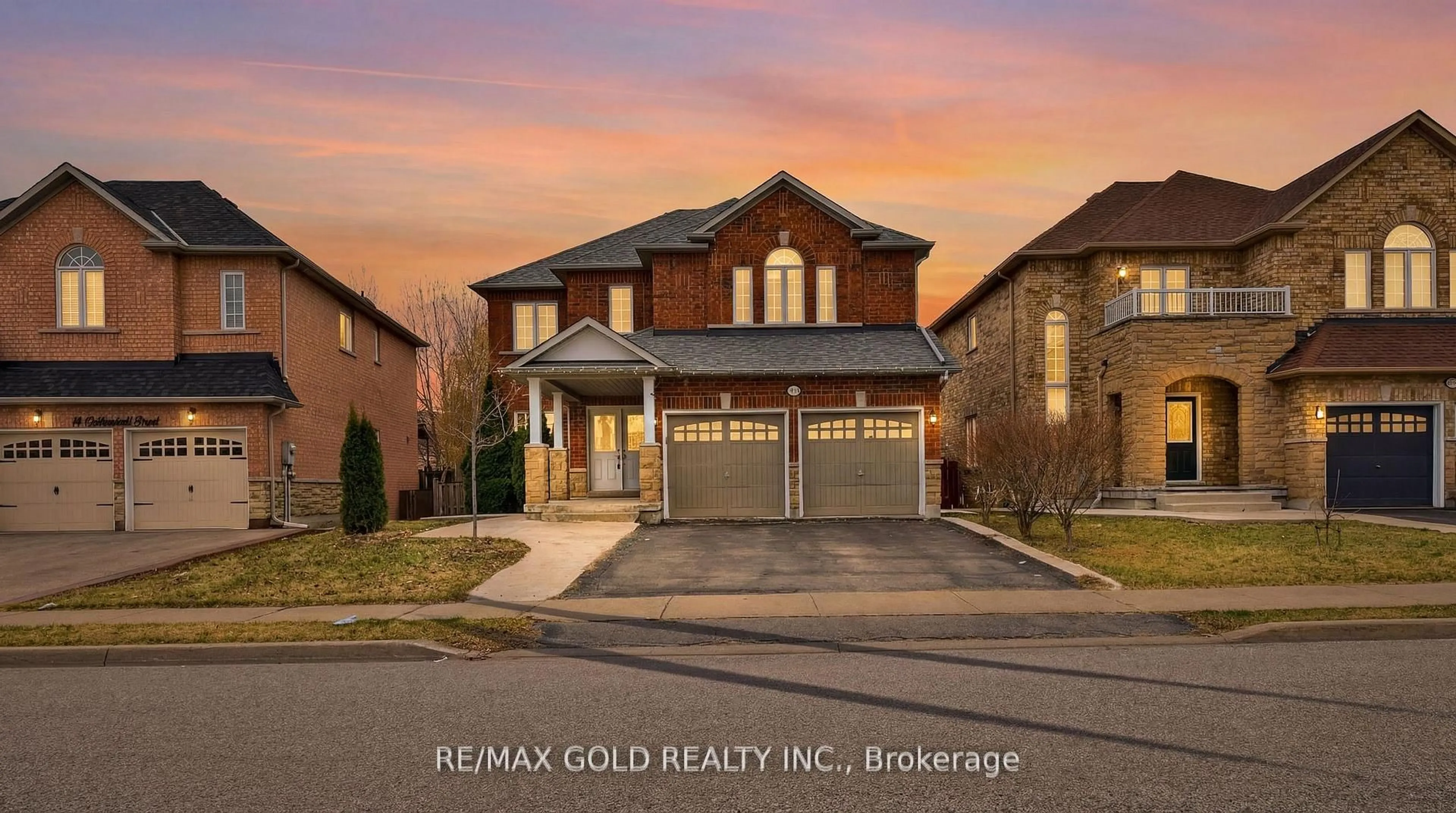 Home with brick exterior material, street for 16 Cottontail Rd, Brampton Ontario L7A 3R3