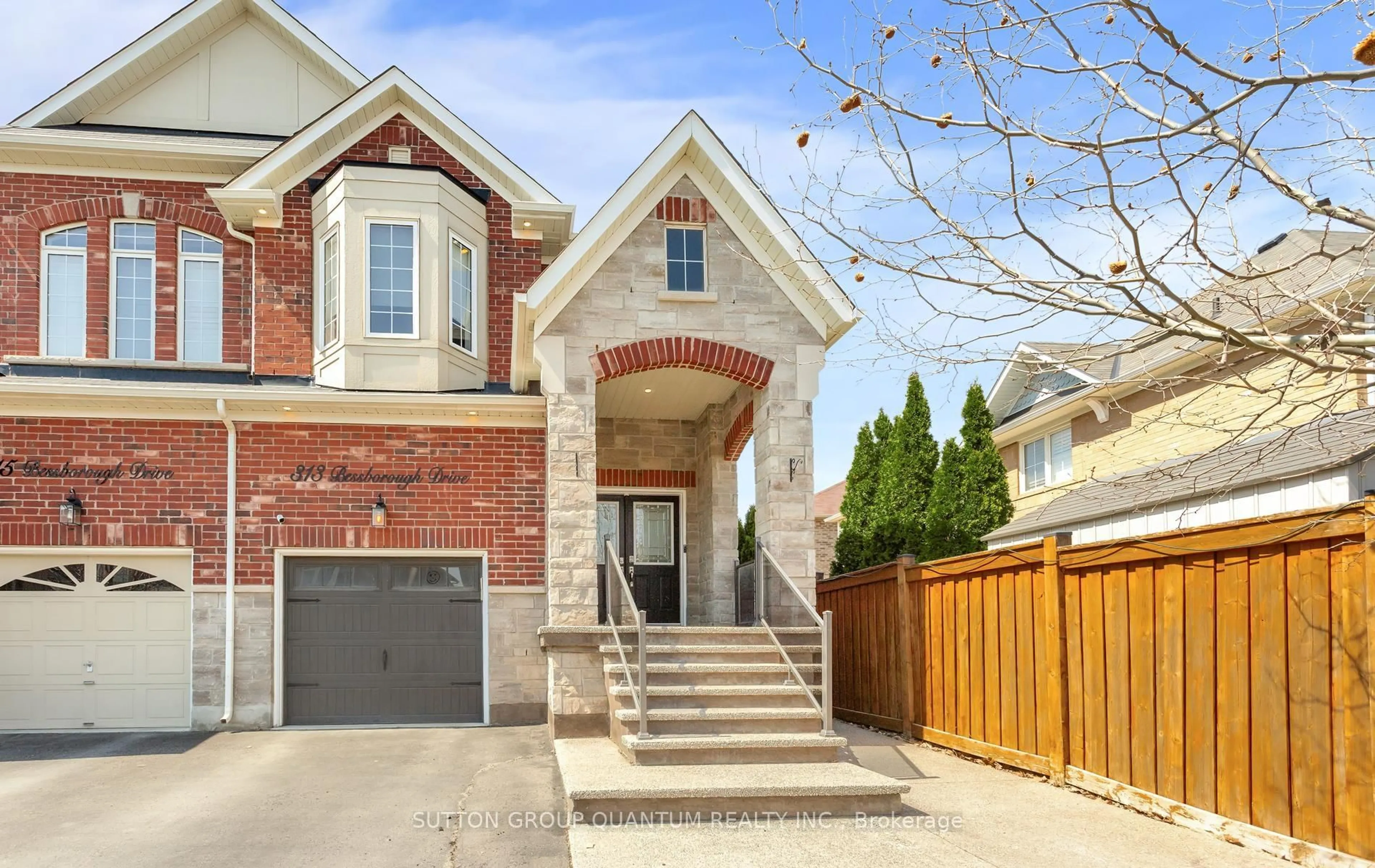 Home with brick exterior material, street for 313 Bessborough Dr, Milton Ontario L9T 8P5