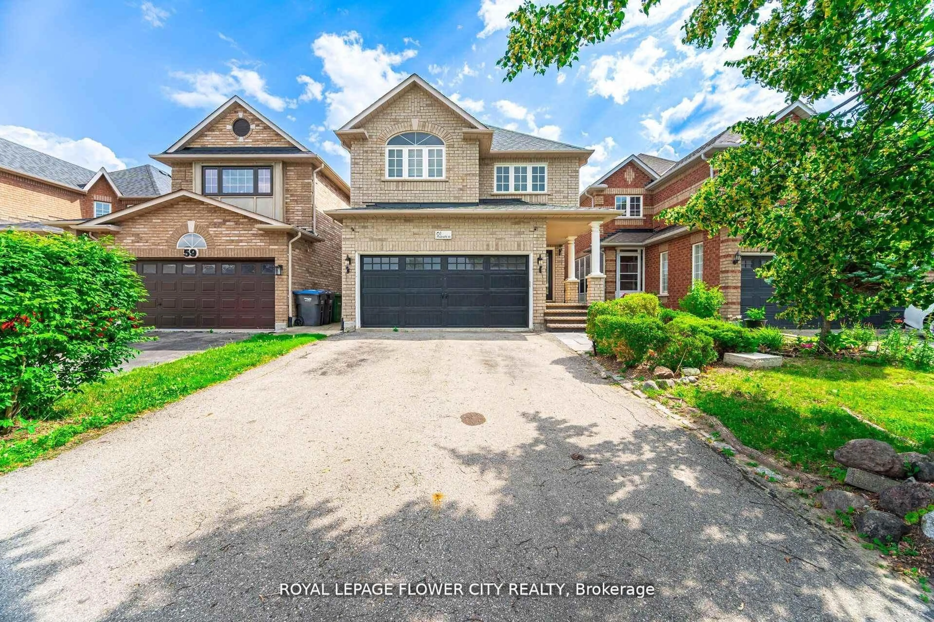Home with brick exterior material, street for 61 Headwater Rd, Caledon Ontario L7E 2W4