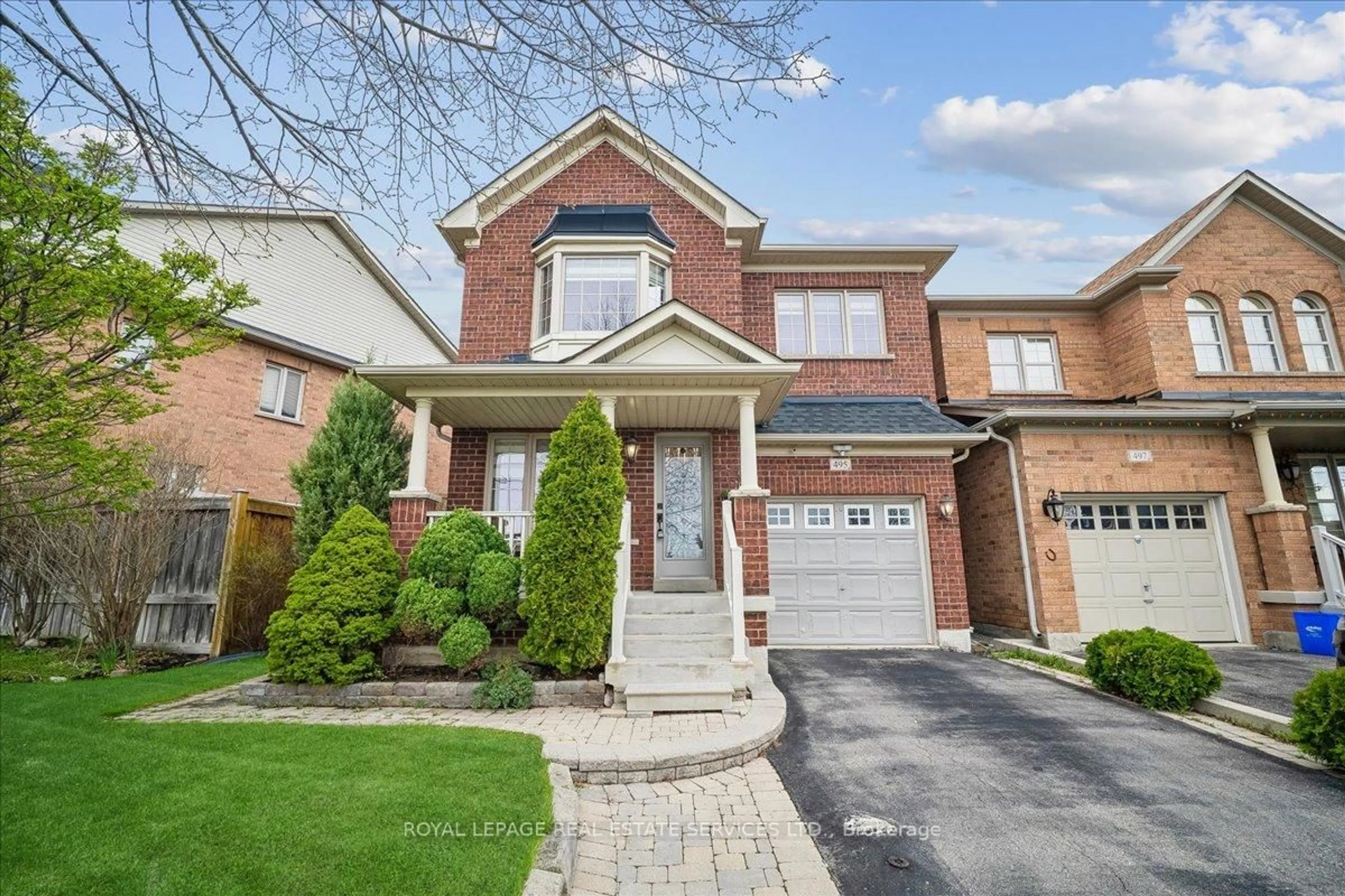 Home with brick exterior material, street for 495 Grant Way, Milton Ontario L9T 0V2