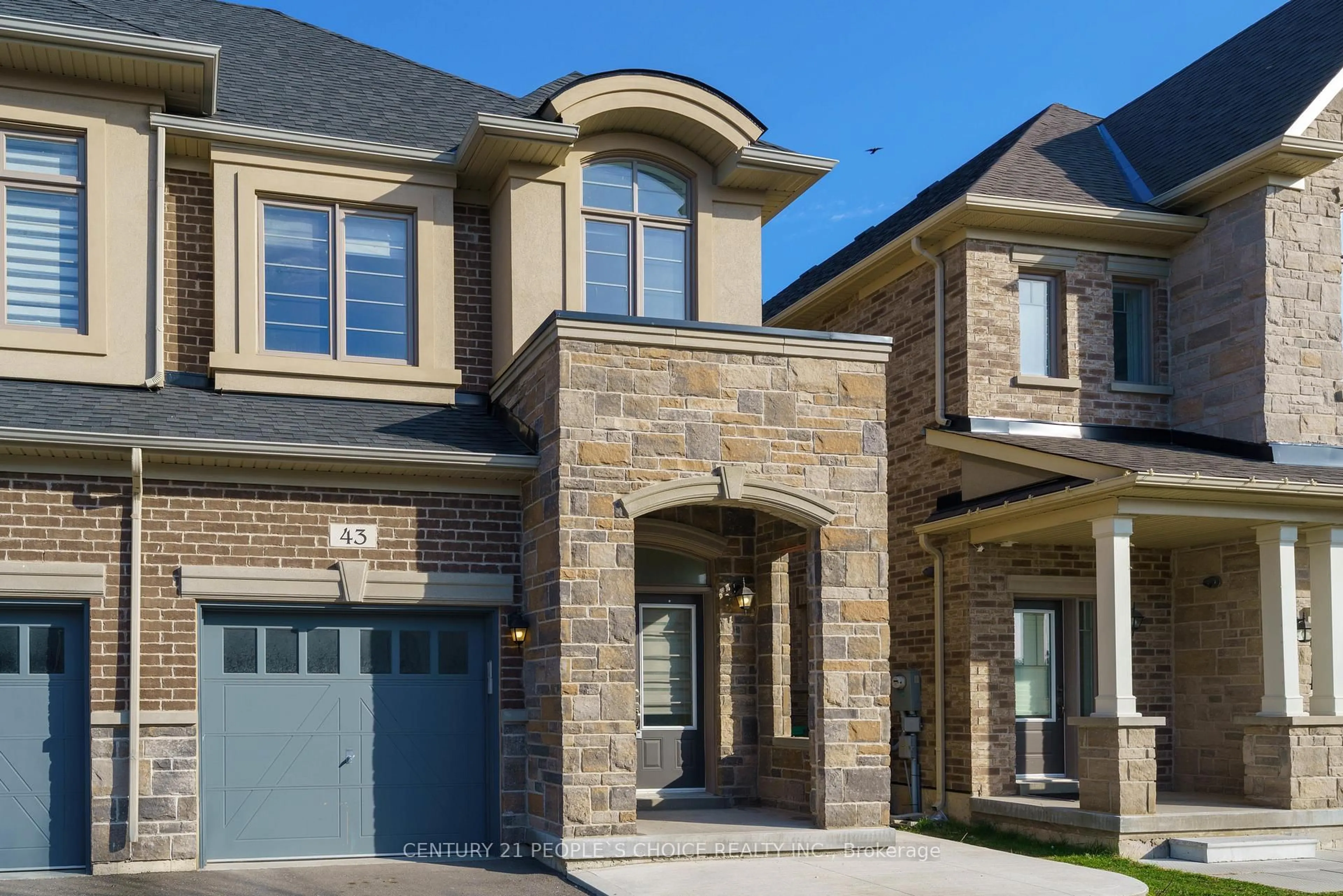 Home with brick exterior material, street for 43 Quinton Rdge, Brampton Ontario L6Y 0E3