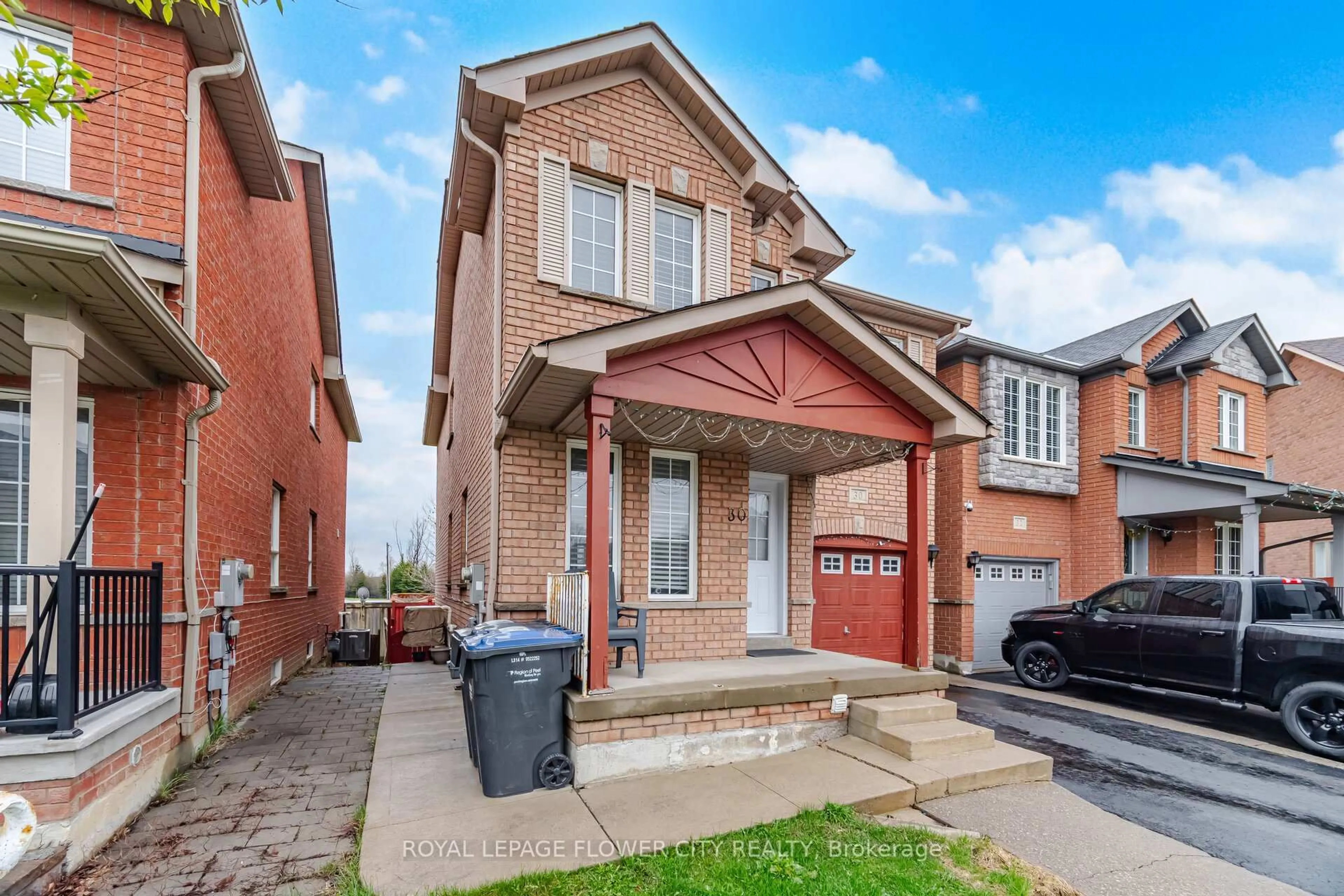 Home with brick exterior material, street for 30 Ridgefield Crt, Brampton Ontario L6P 1B4