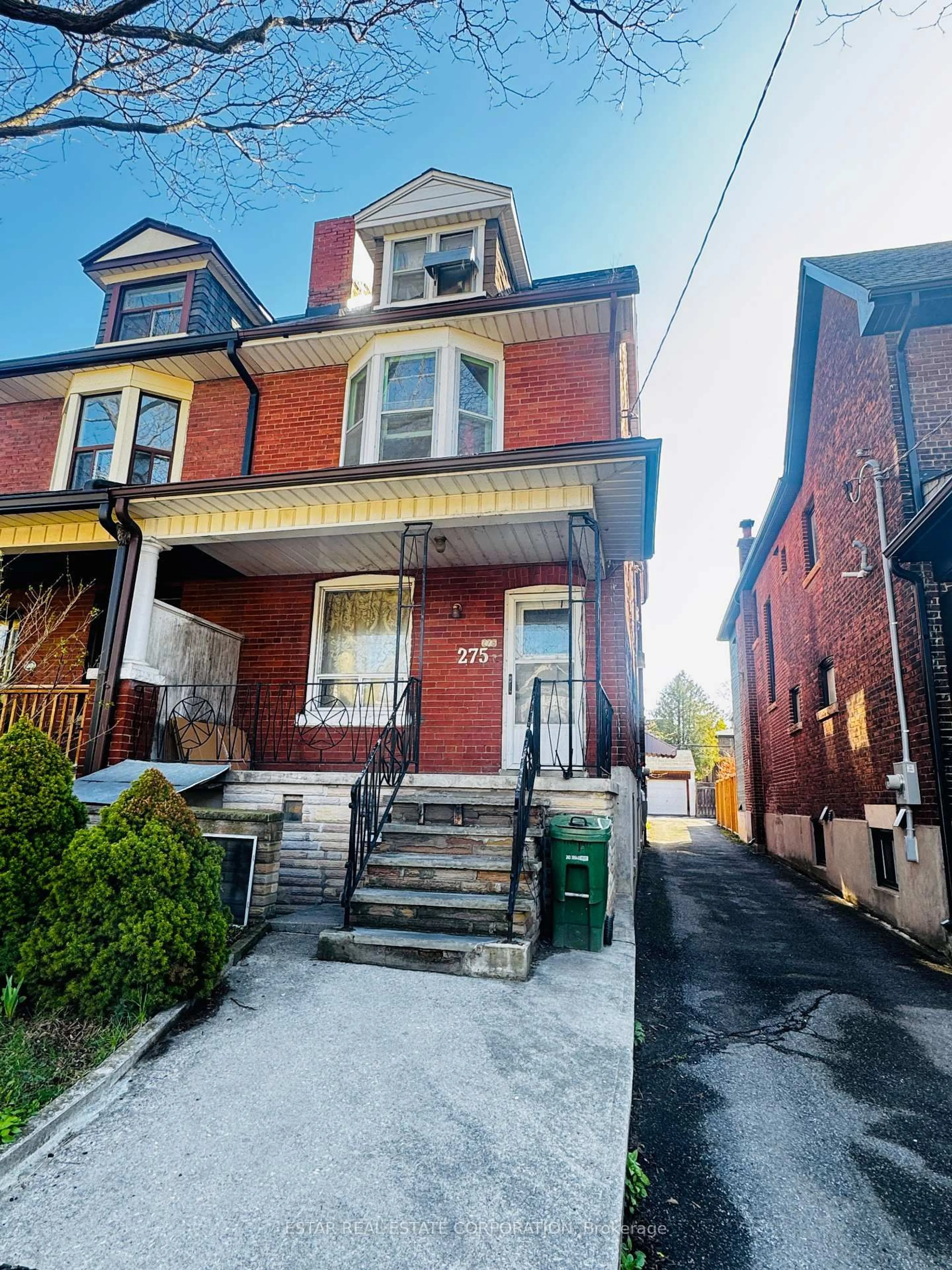 Home with brick exterior material, street for 275 Salem Ave, Toronto Ontario M6H 3C8