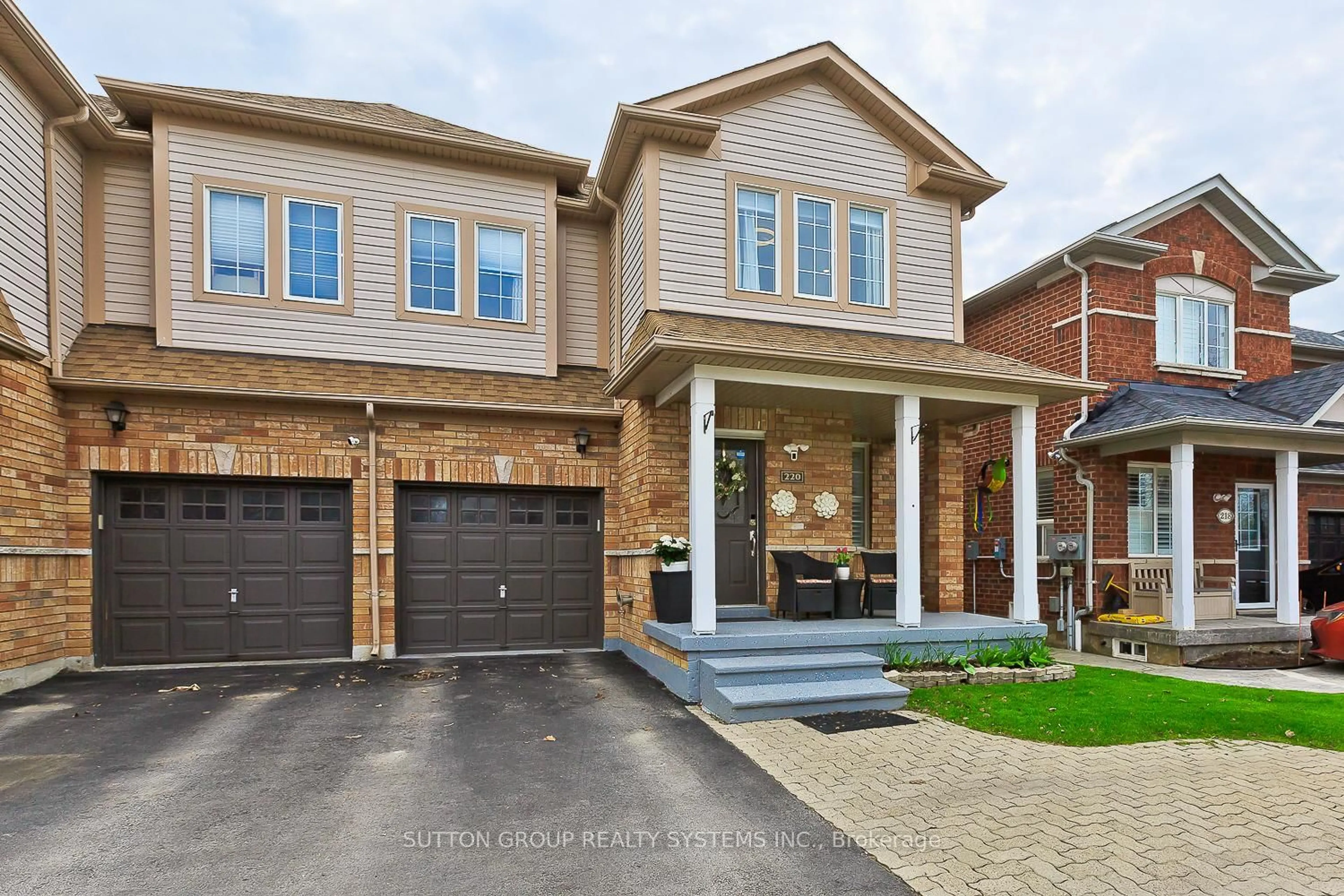 Home with brick exterior material, street for 220 Pettigrew Tr, Milton Ontario L9T 5X6