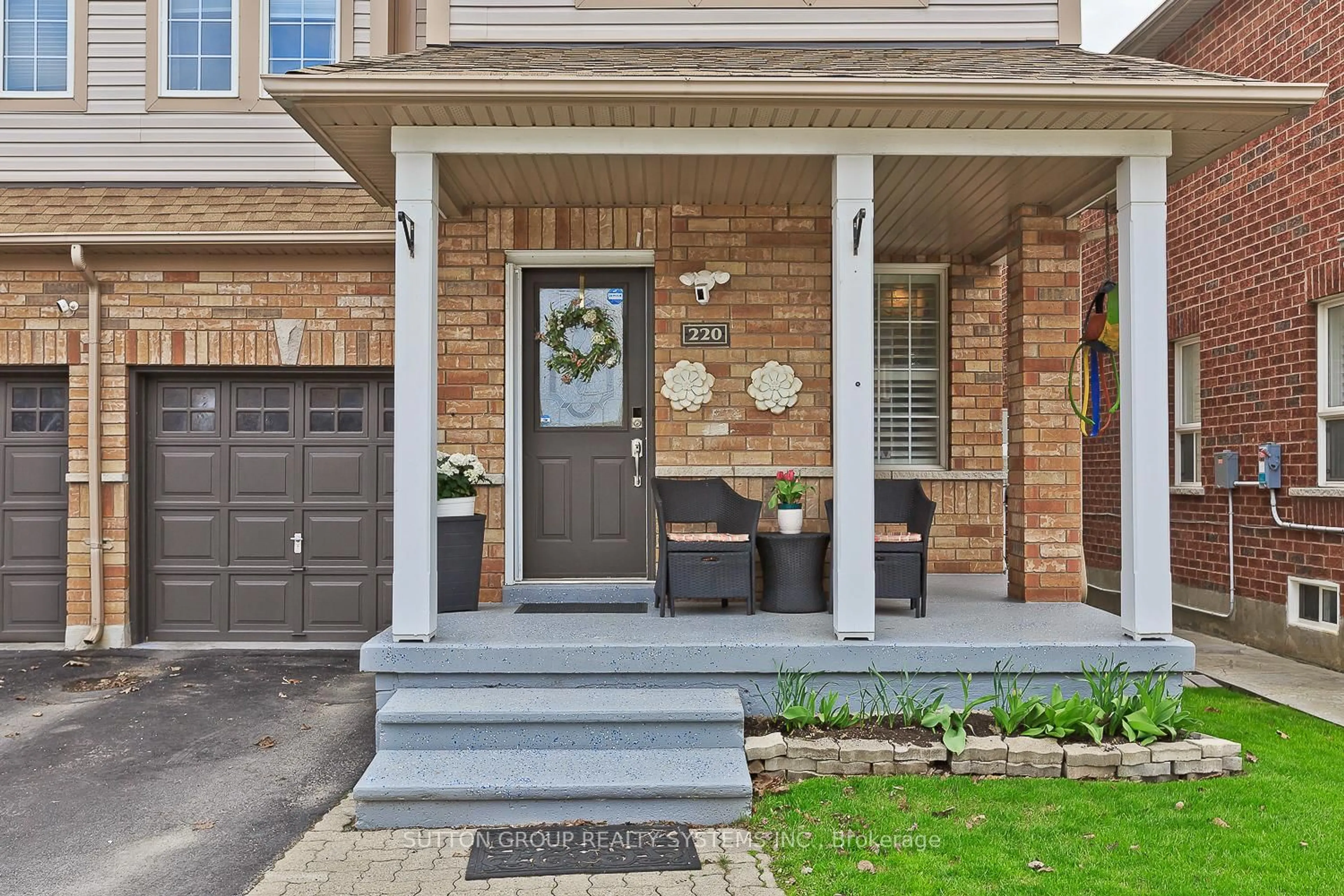 Home with brick exterior material, street for 220 Pettigrew Tr, Milton Ontario L9T 5X6