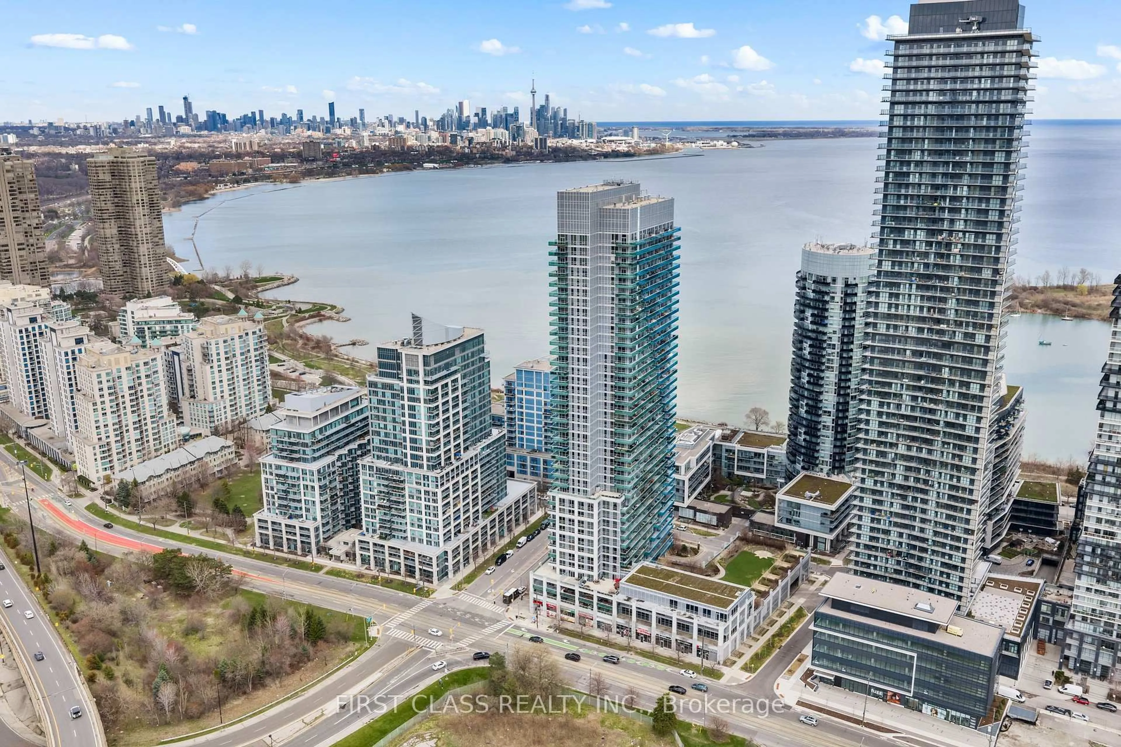 A pic from outside/outdoor area/front of a property/back of a property/a pic from drone, water/lake/river/ocean view for 16 Brookers Lane #Ph-03, Toronto Ontario M8V 0A5
