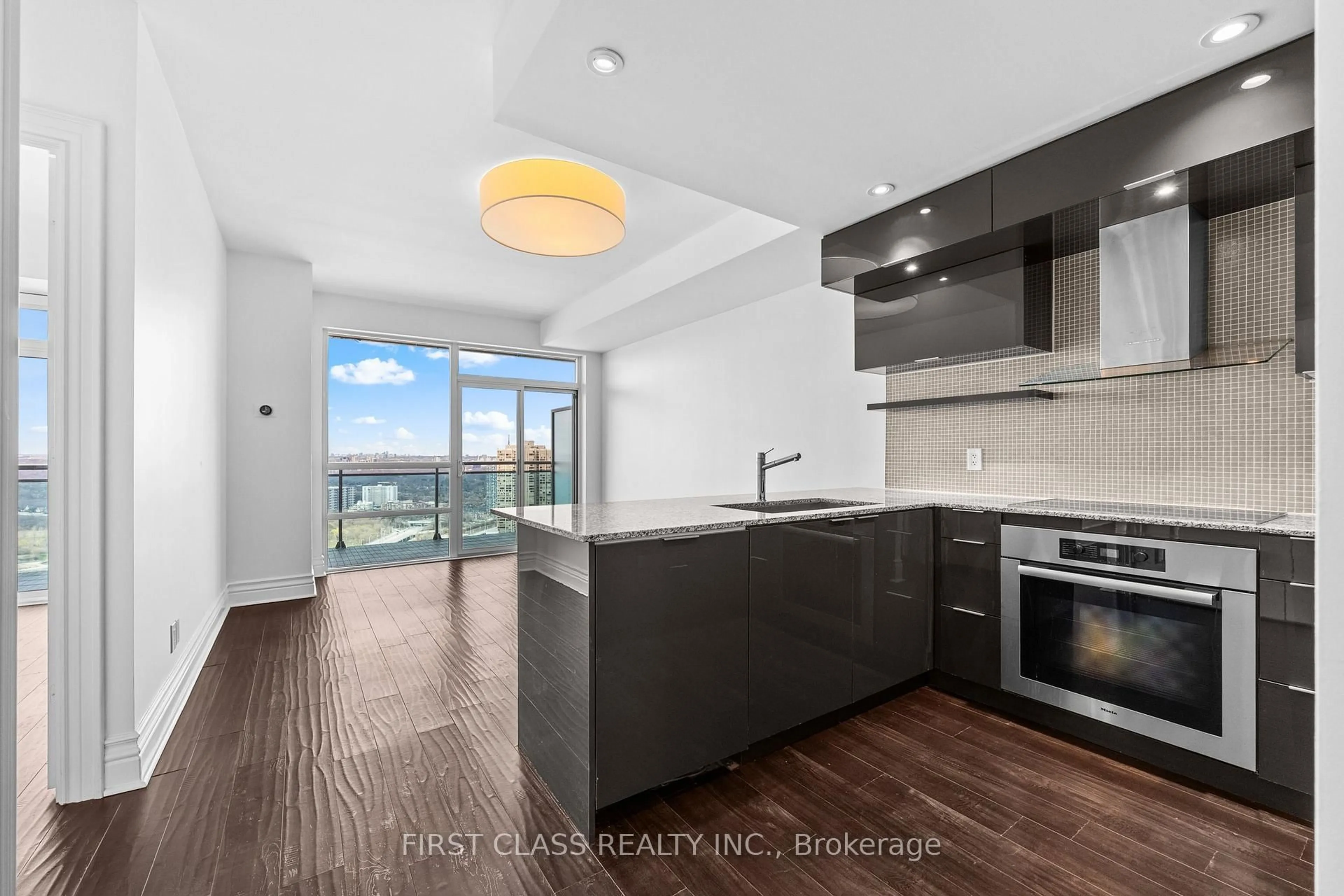 Open concept kitchen, unknown for 16 Brookers Lane #Ph-03, Toronto Ontario M8V 0A5