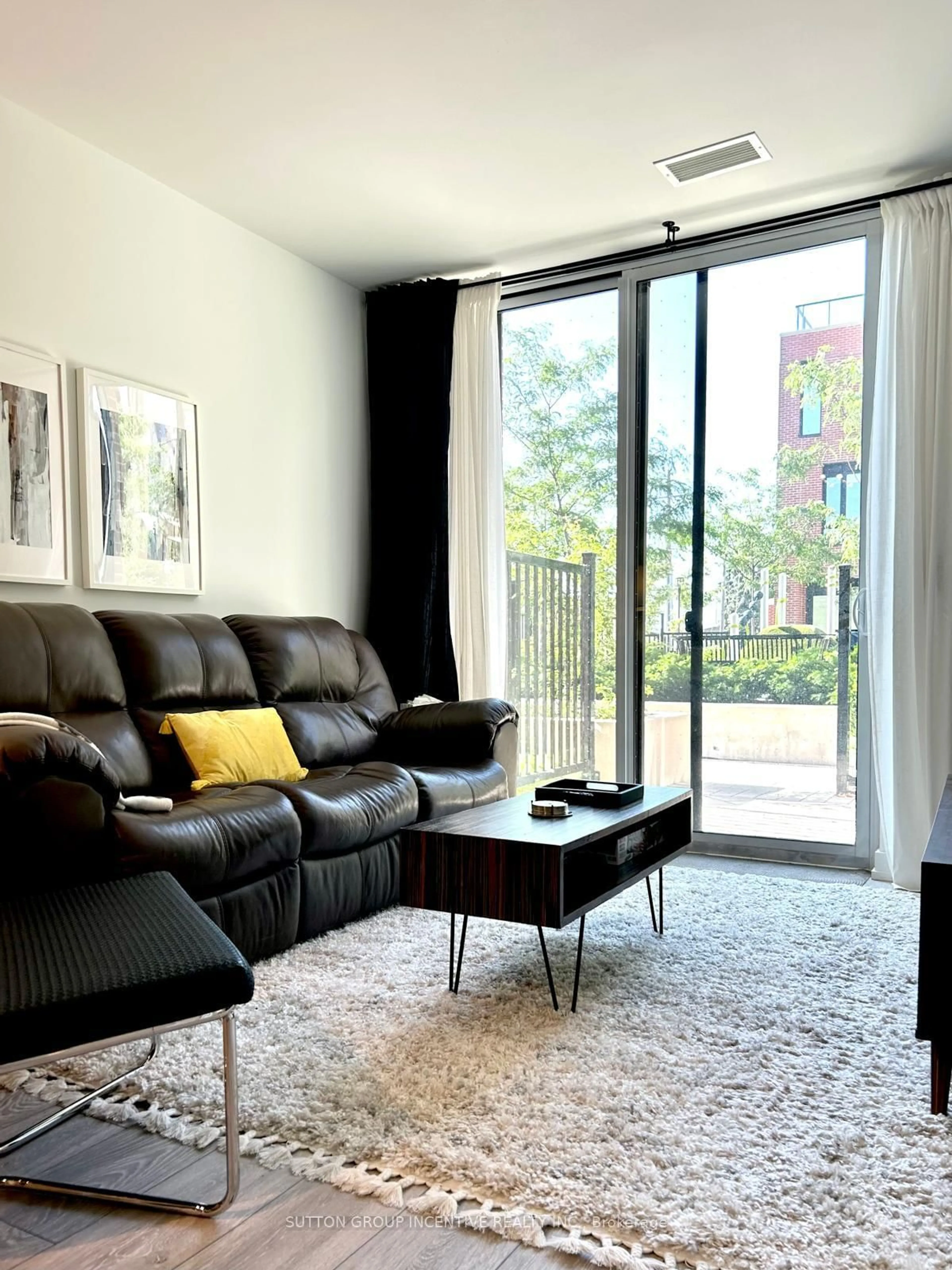 Living room with furniture, unknown for 11 Maryport Ave #126, Toronto Ontario M3M 0E2