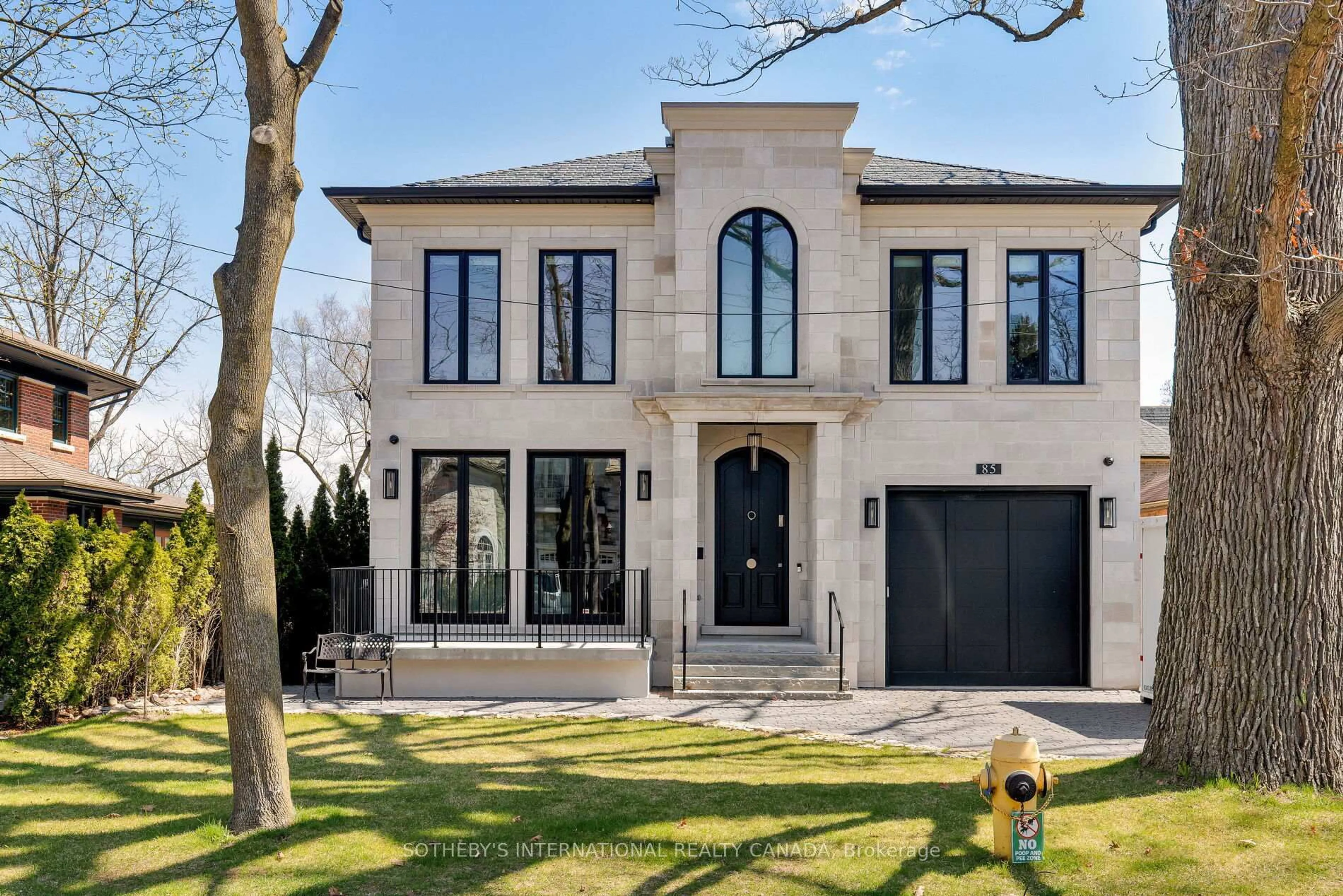 Home with brick exterior material, street for 85 Kingsway Cres, Toronto Ontario M8X 2R8